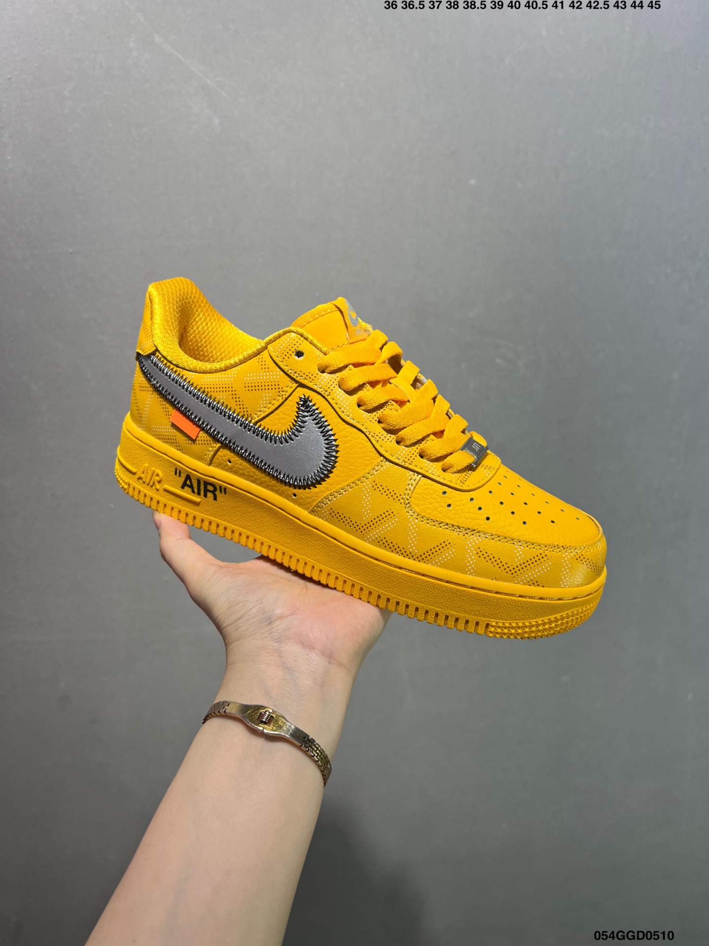 Louis Vuitton x Air Force 1 Low Yellow Sneakers - Size KH-769822 3 i1746897630966 3187 0 1