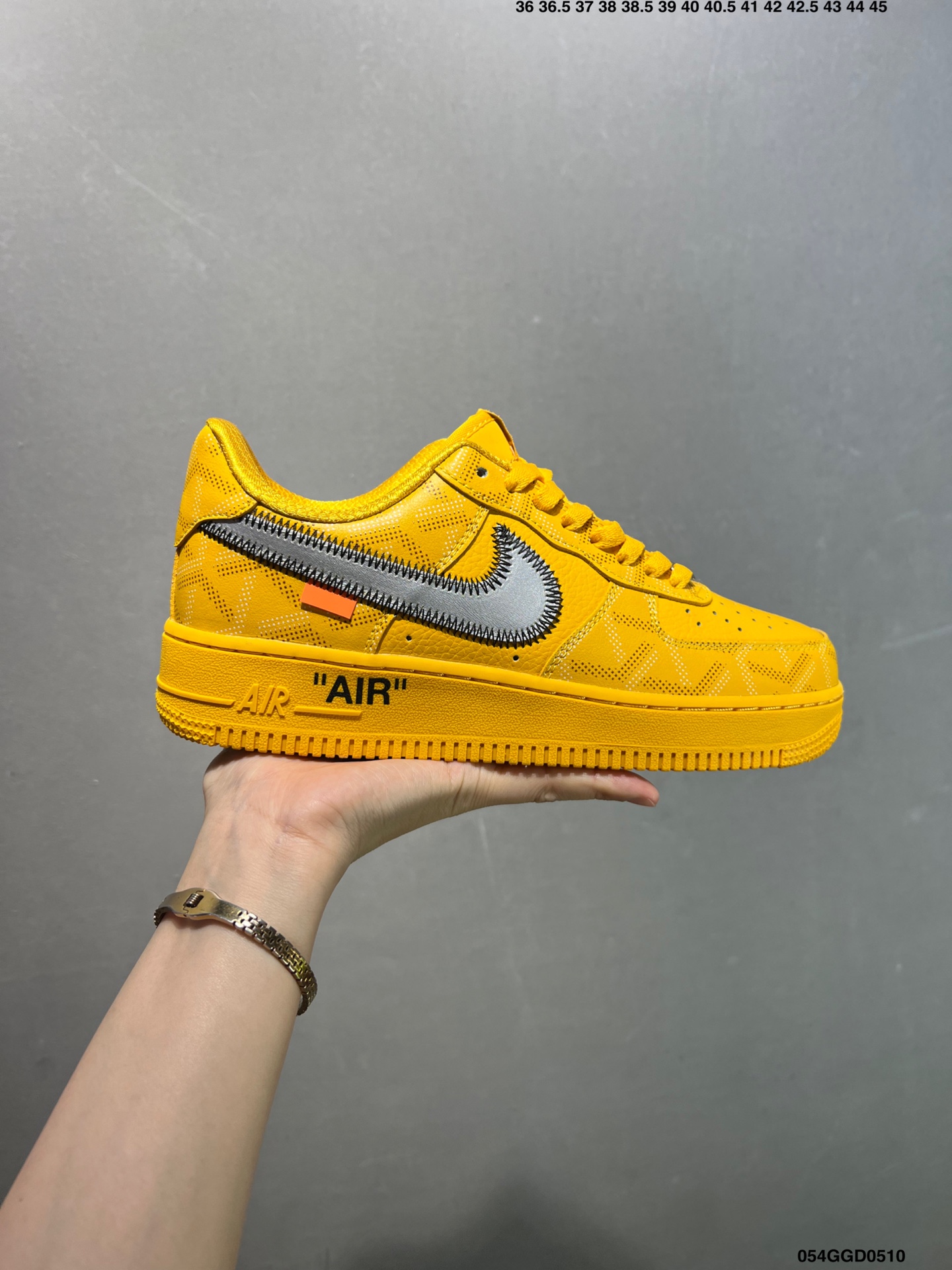 Louis Vuitton x Air Force 1 Low Yellow Sneakers - Size KH-769822 2 i1746897631017 7158 0 0