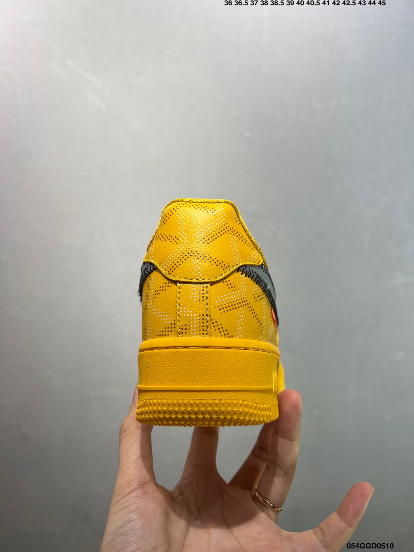 Louis Vuitton x Air Force 1 Low Yellow Sneakers - Size KH-769822 5 i1746897633329 1935 0 3