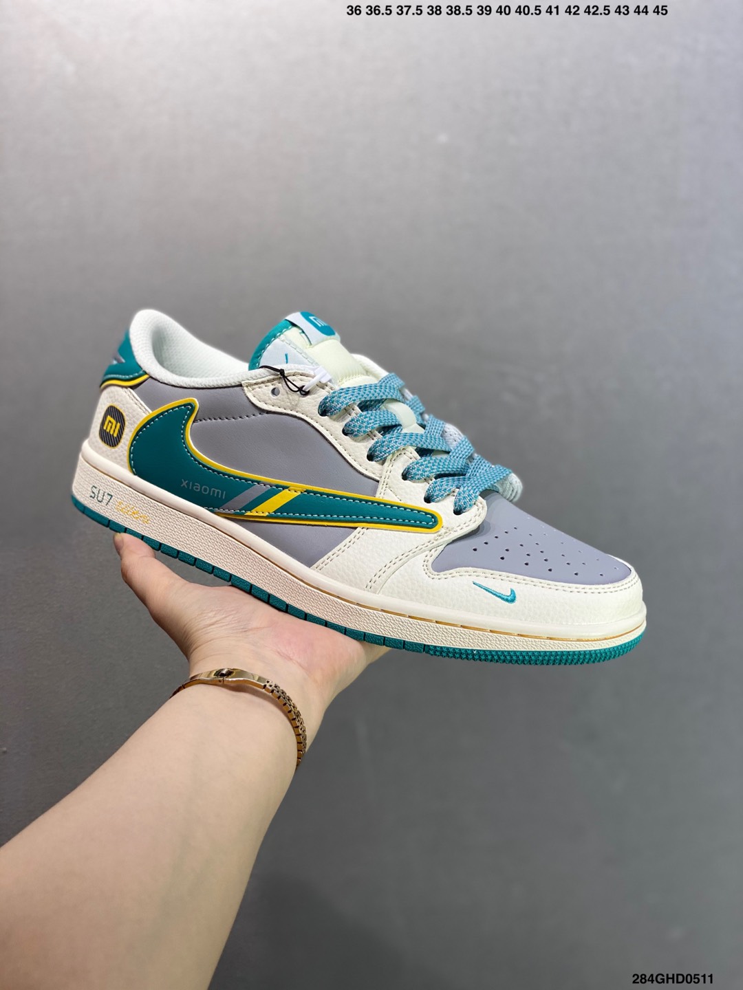 Xiaomi x Air Jordan 1 Low Gulf Blue Designer Fashion Sneakers 3 i1746900064808 9866 0 1