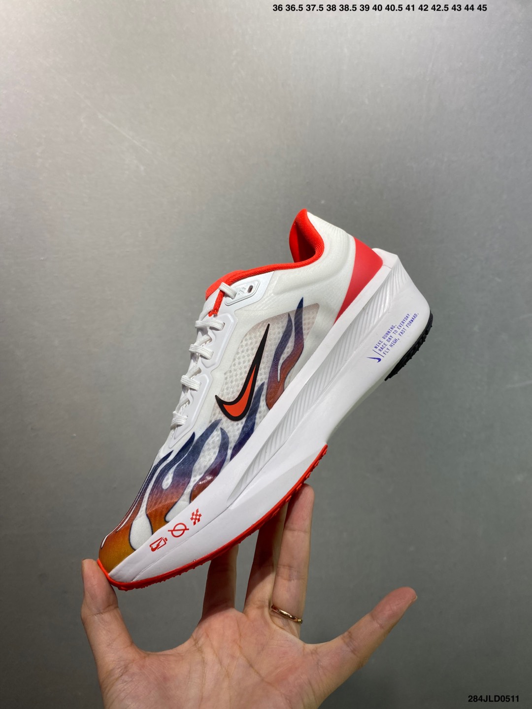 Nike ZoomX Invincible Run Flyknit 6 White/Red Lightweight Running Shoes 4 i1746900251310 9701 0 2