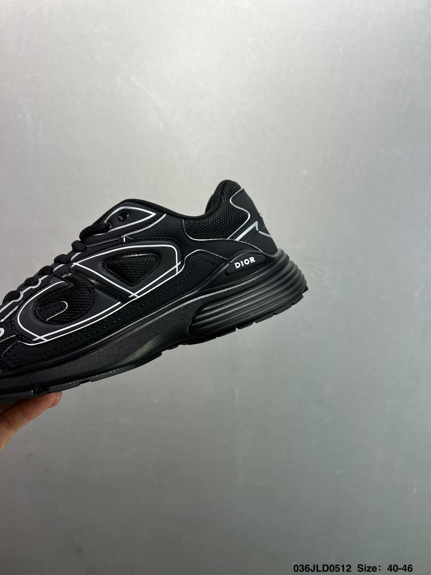 Dior B30 Low-Top Sneakers in Beige Mesh Fabric with Reflective CD30 Logo 7 i1746978666679 8095 0 5