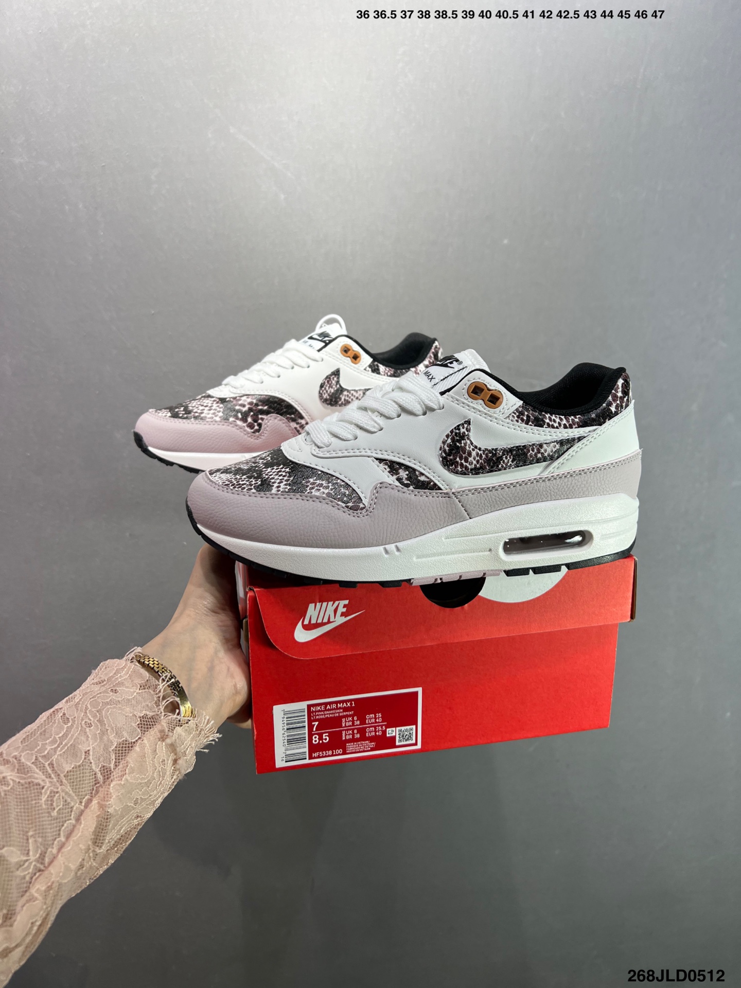 Nike Air Max 1 SP Mixed Media Women's Running Shoes - Comfortable & Stylish 5 i1746978977566 3242 0 8