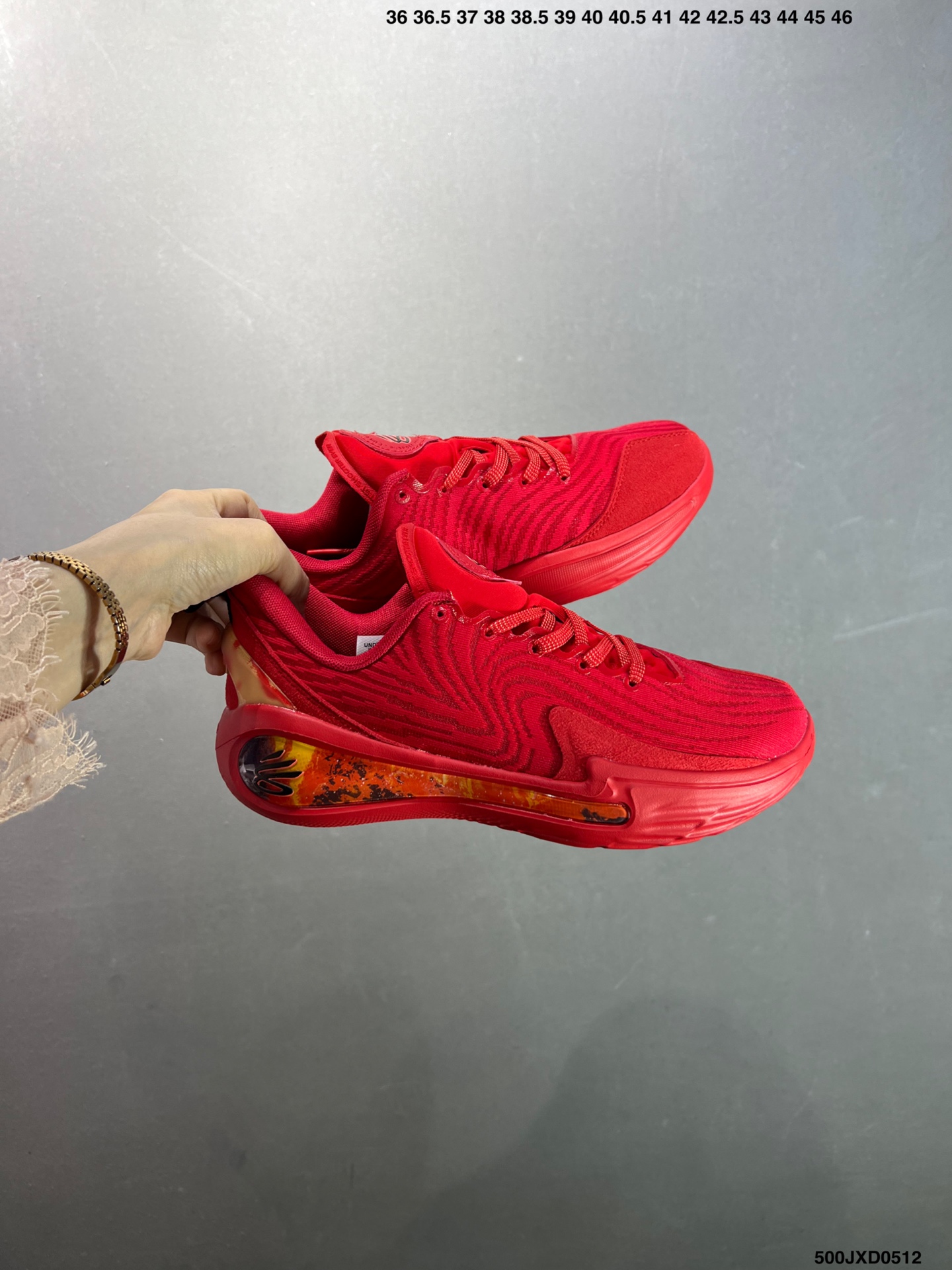 Under Armour Curry Flow 12 'What the Bay' Basketball Shoes - Orange/Yellow 9 i1746979055938 6105 0 8