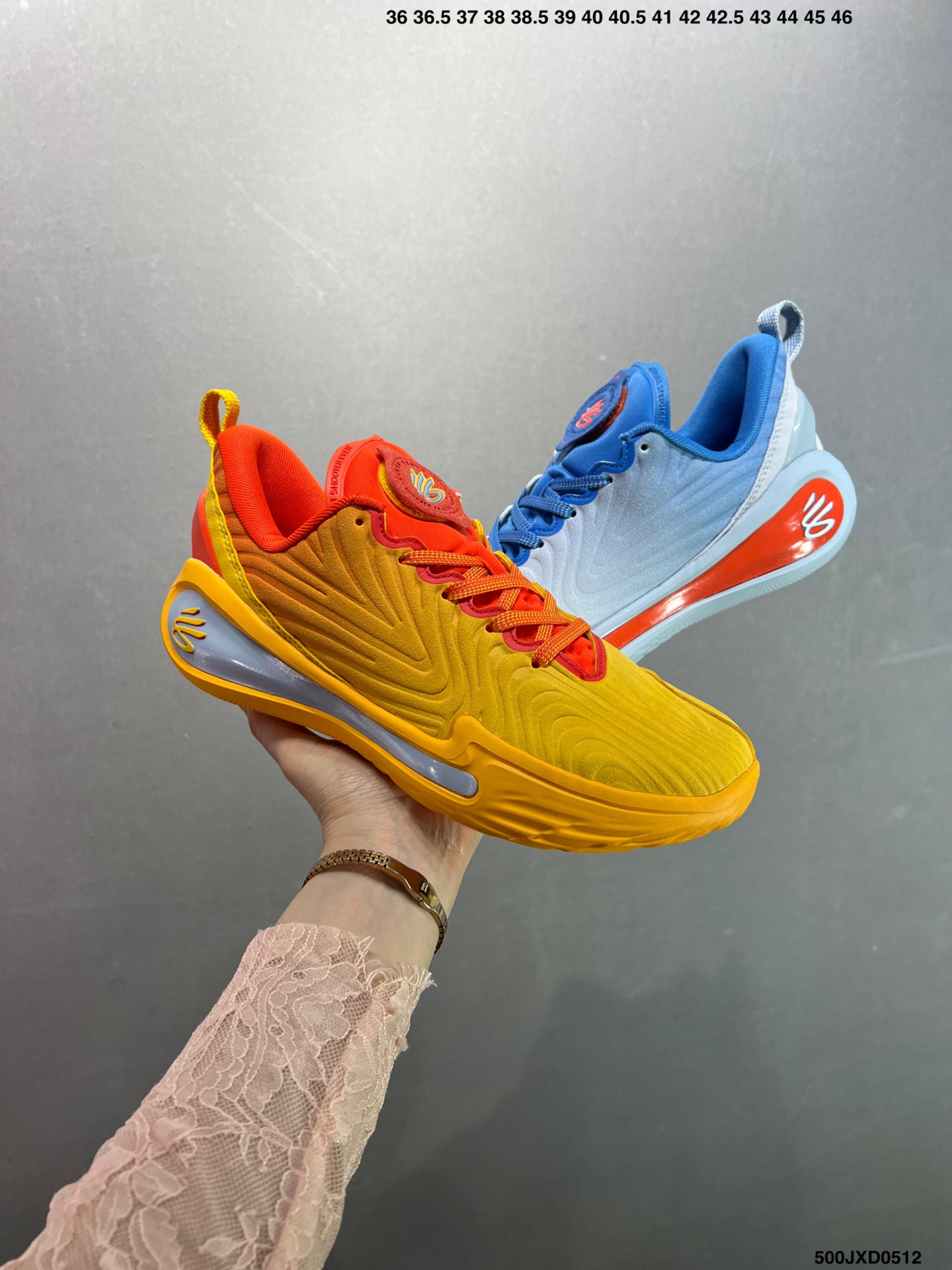 Under Armour Curry Flow 12 'What the Bay' Basketball Shoes - Orange/Yellow 4 i1746979085446 3436 0 7