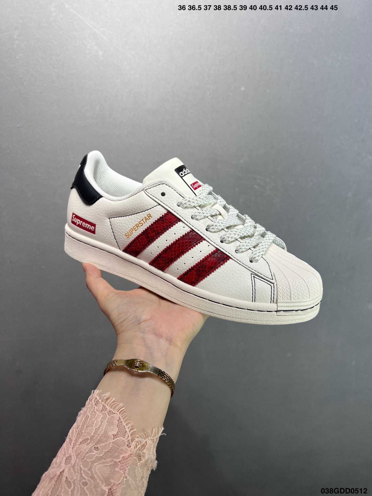 Adidas Originals Superstar Classic Retro Shell Toe Sneakers - JP7161 6 i1746981085466 2245 0 1