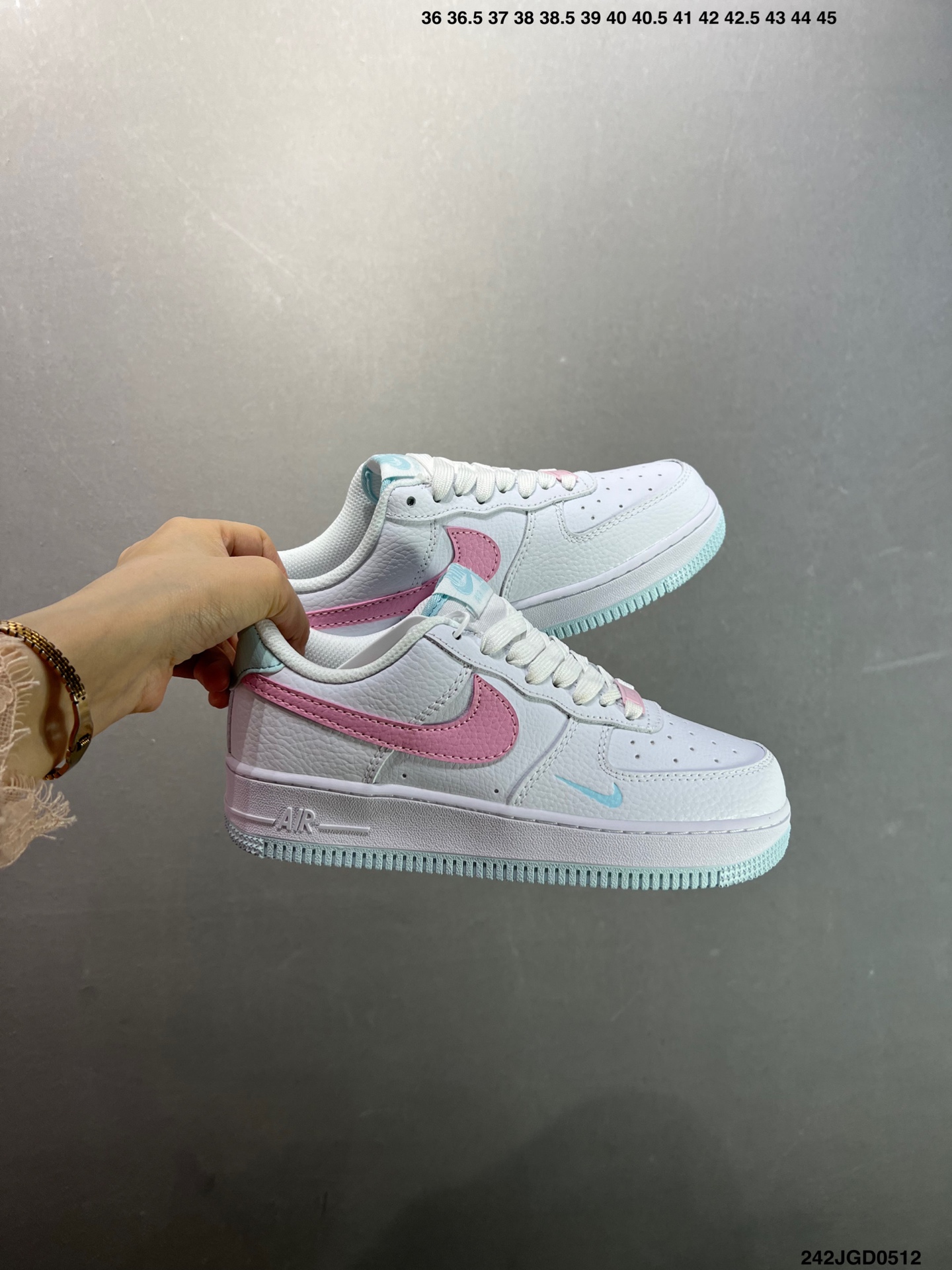 Nike Air Force 1 '07 Low White/Pink Women's Sneakers - IH0640-161 10 i1746982048991 8666 0 8