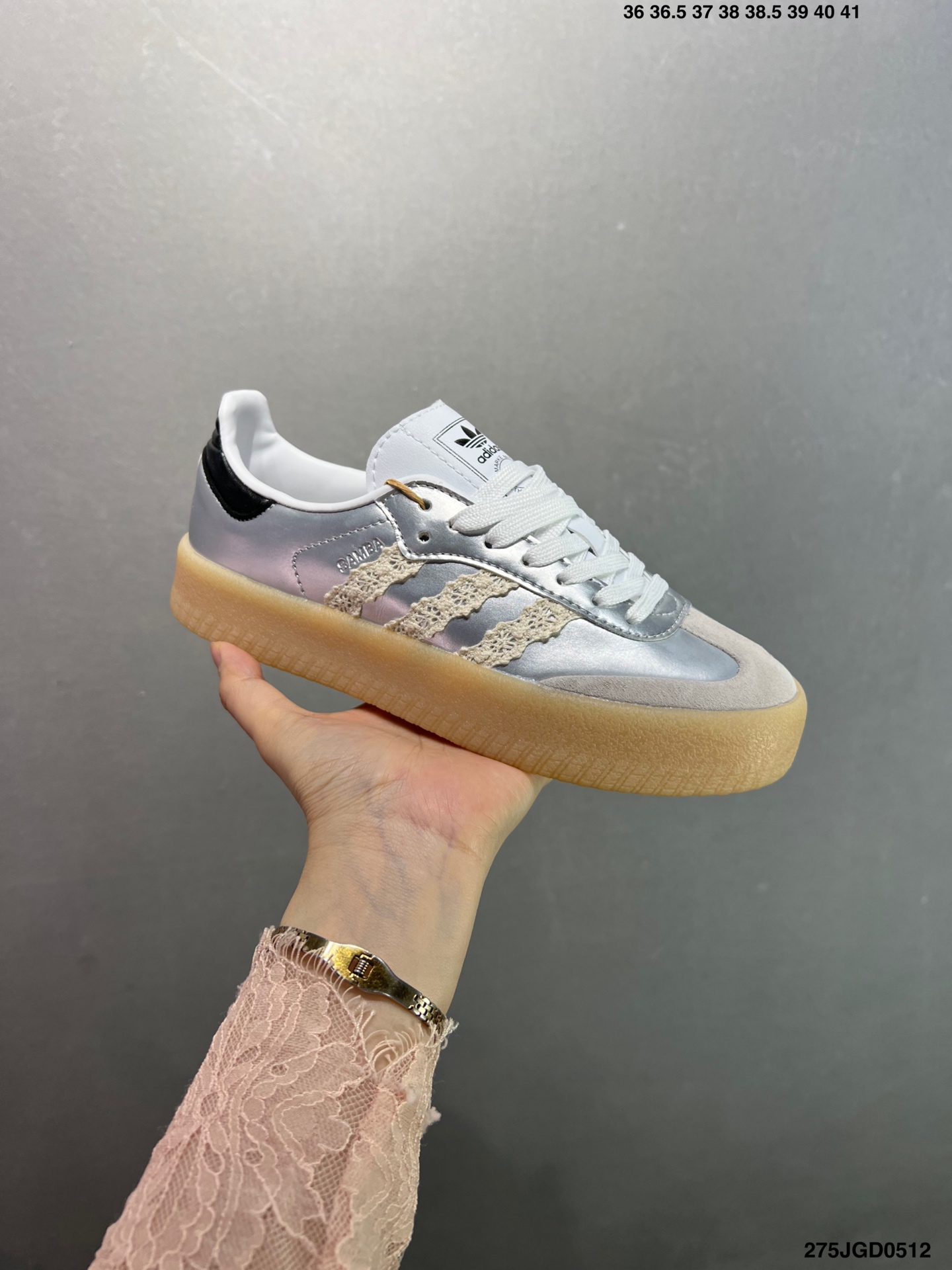 Adidas Originals Women's Samba Rose Lace Trim Platform Sneakers 3 i1746982169200 9249 0 1