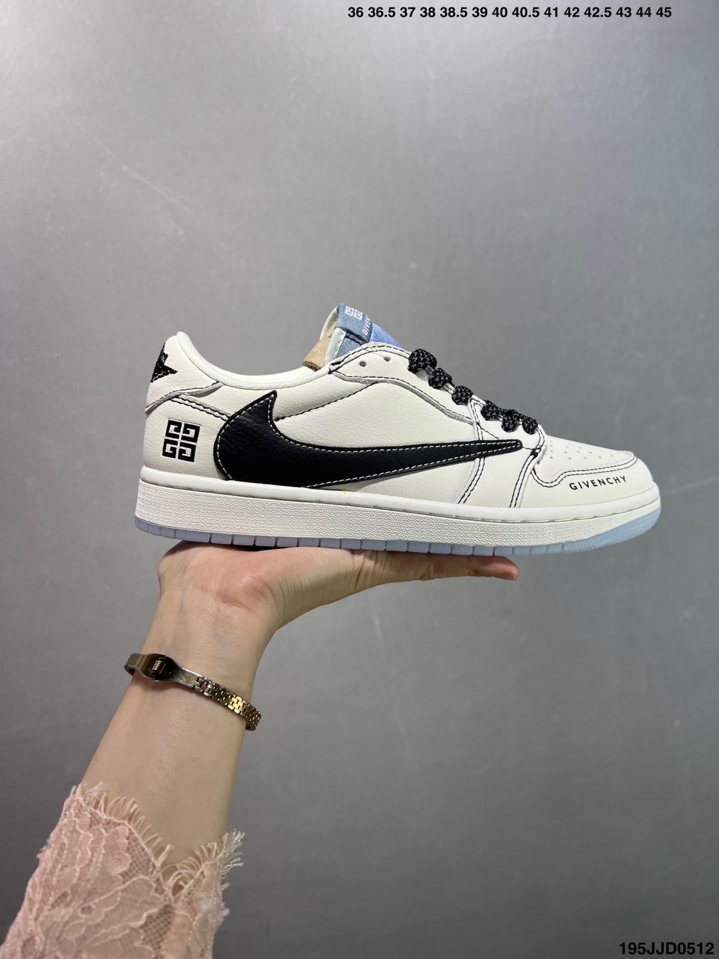Air Jordan 1 Low Travis Scott Reverse Mocha Custom Givenchy Sneakers 2 i1746982510272 4647 0 0
