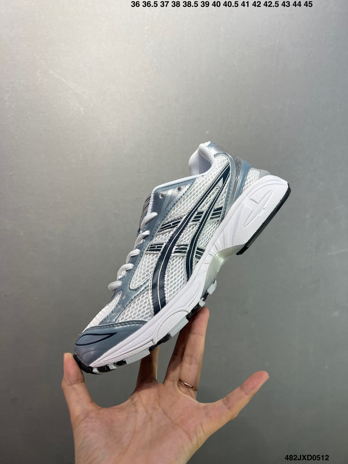 ASICS GEL-KAYANO 14 Silver & Blue Retro Running Shoes - Limited Edition 4 i1746982839109 81 0 2