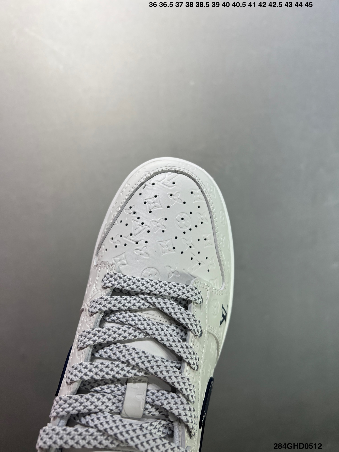Nike Dunk SB Low Custom Louis Vuitton White Leather Sneakers 6 i1746983039358 6566 0 4