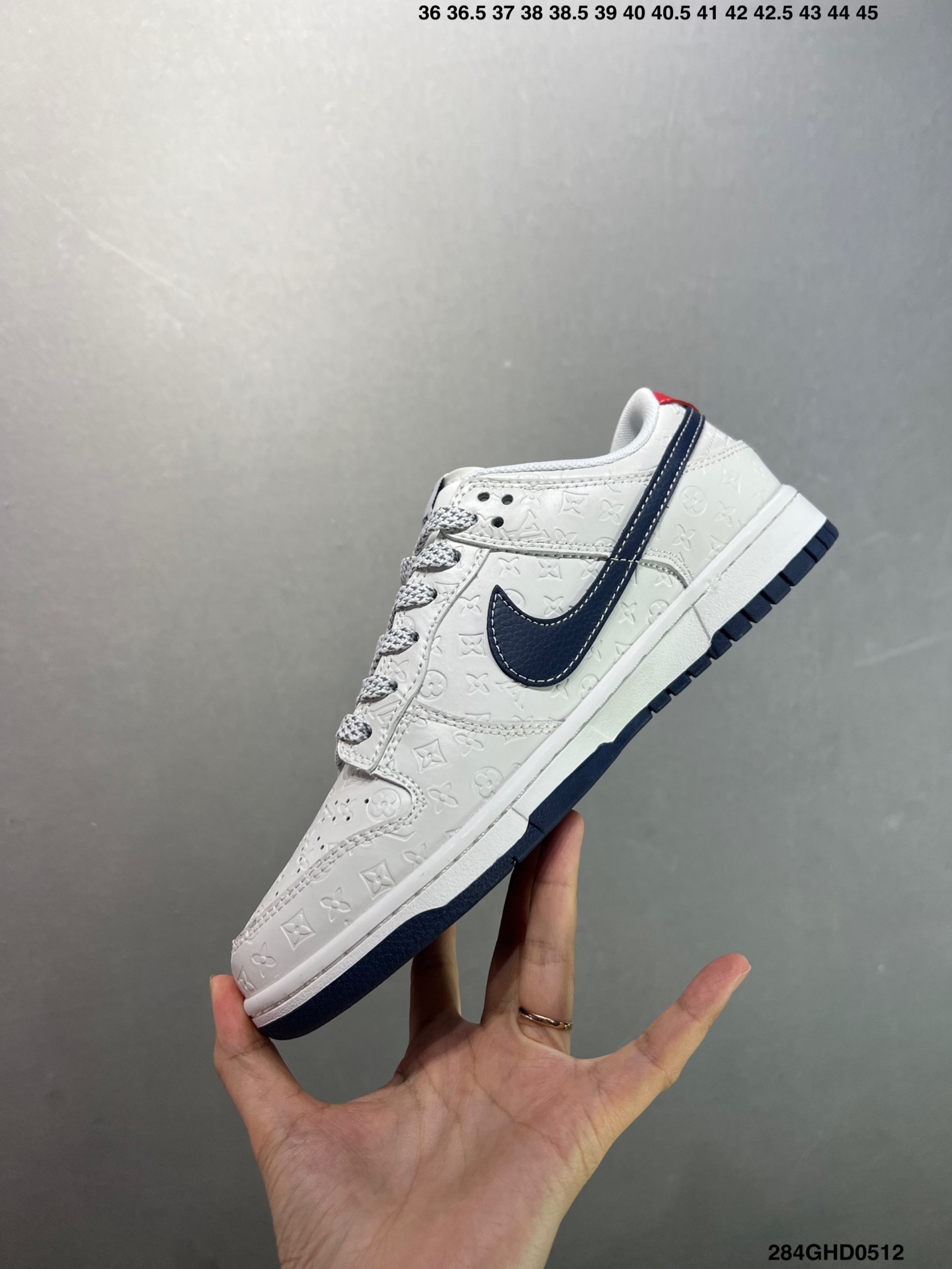 Nike Dunk SB Low Custom Louis Vuitton White Leather Sneakers 4 i1746983039408 5015 0 2
