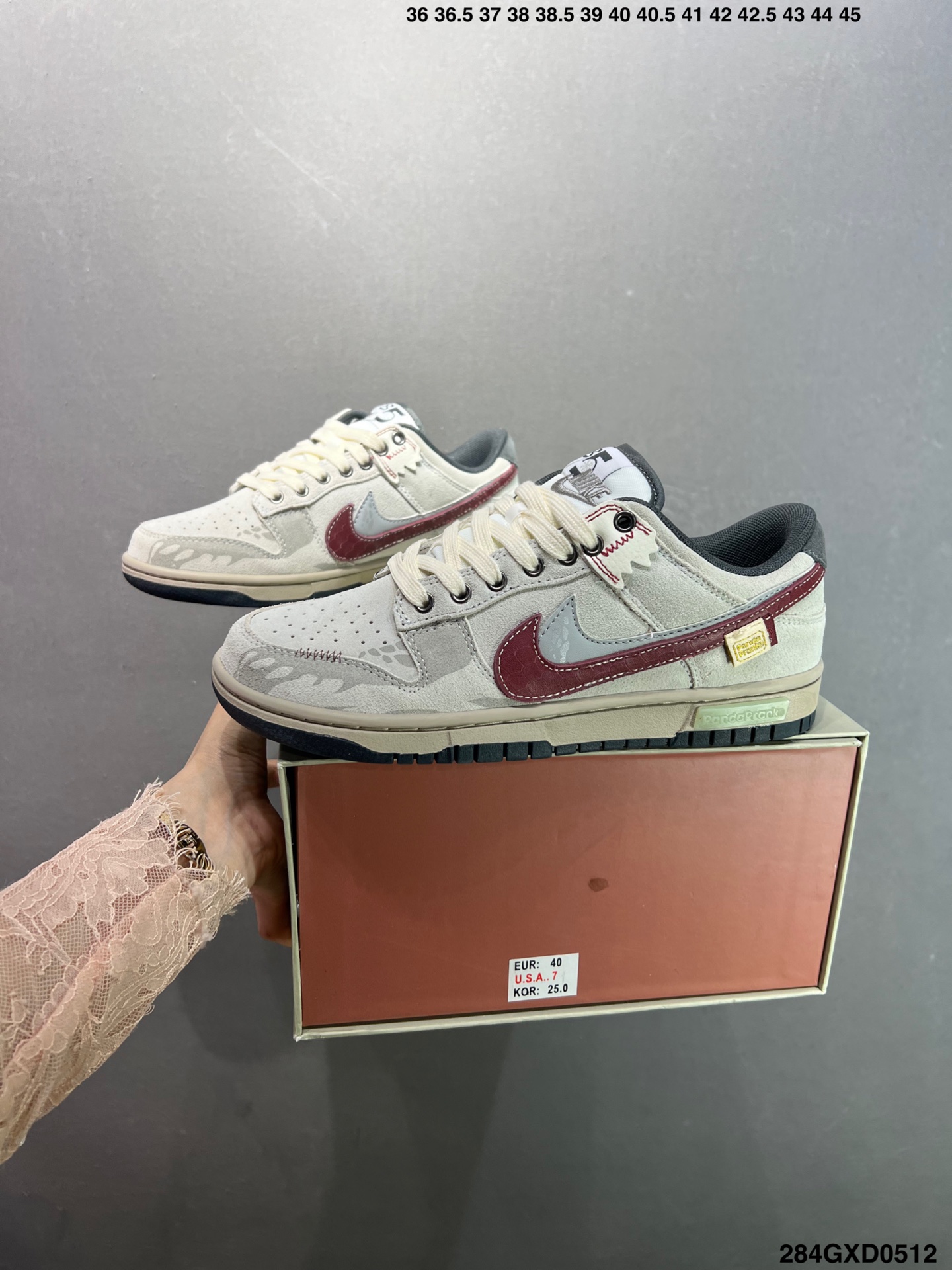 Nike Dunk Low SE '85' Anniversary Edition Gray Leather Sneakers 10 i1746983160135 3911 0 1