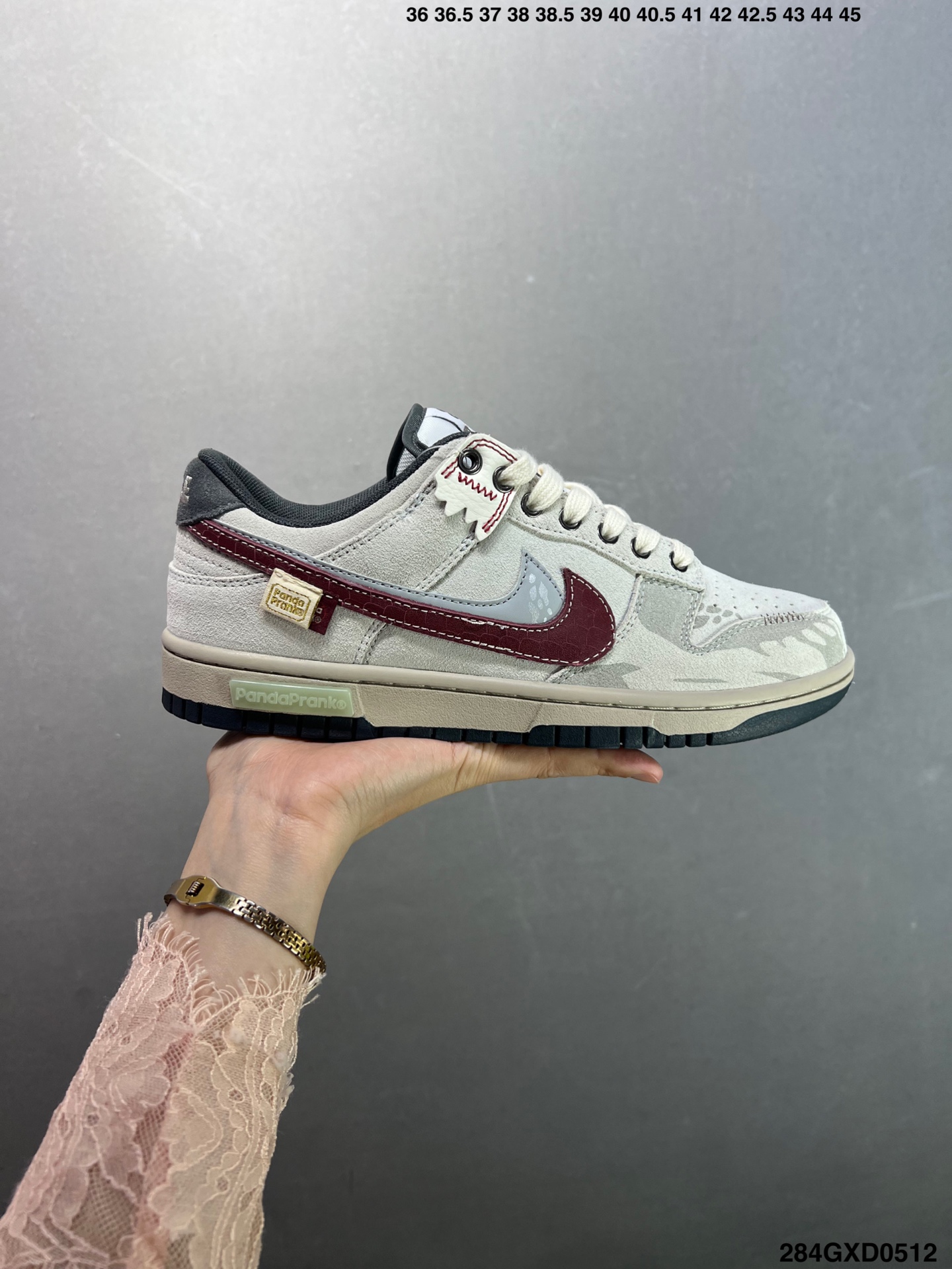 Nike Dunk Low SE '85' Anniversary Edition Gray Leather Sneakers 2 i1746983160171 4471 0 0