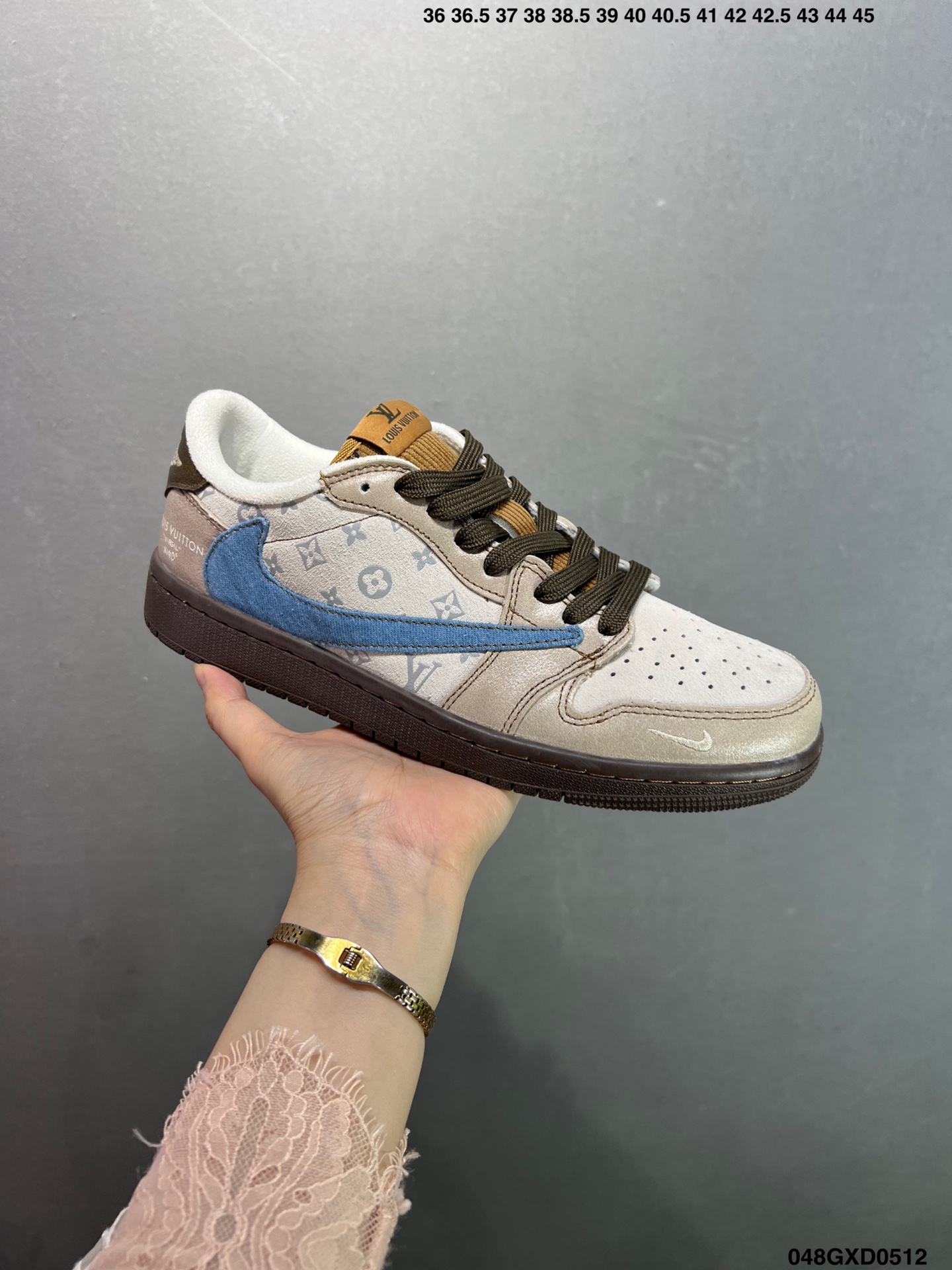 Nike Air Jordan 1 Low Custom Louis Vuitton Sneakers 3 i1746983253352 3888 0 1