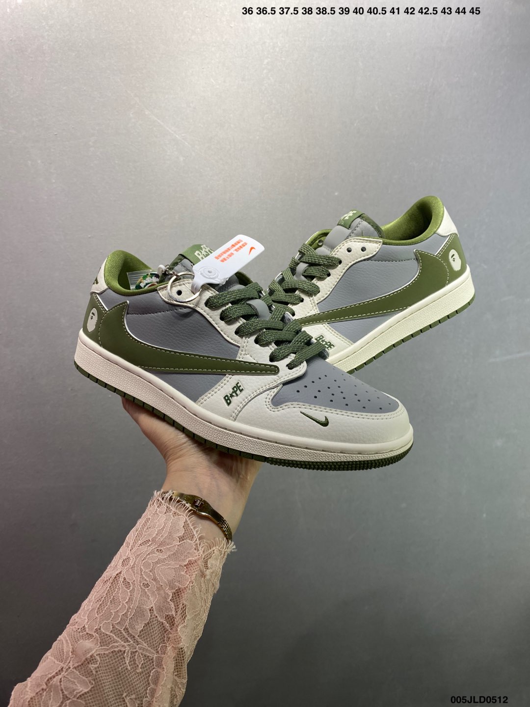 Bape x Air Jordan 1 Low 'Brown Tea' Designer Sneakers 9 i1746983667784 3156 0 7