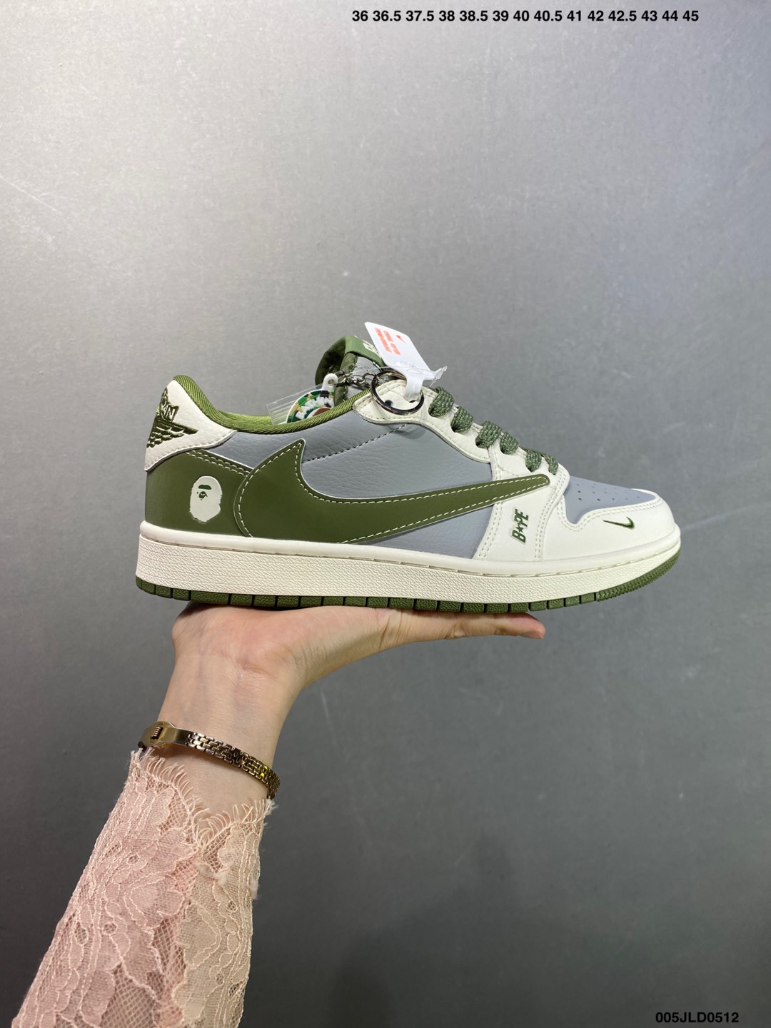 Bape x Air Jordan 1 Low 'Brown Tea' Designer Sneakers 2 i1746983667784 3873 0 0