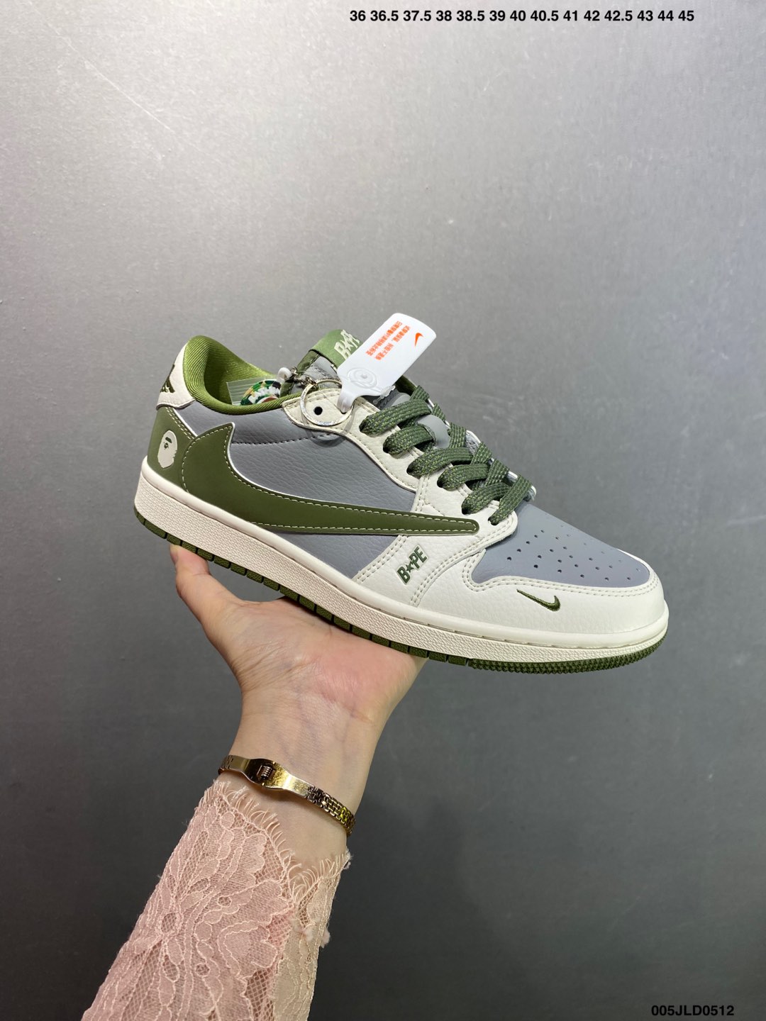 Bape x Air Jordan 1 Low 'Brown Tea' Designer Sneakers 3 i1746983667784 9810 0 1