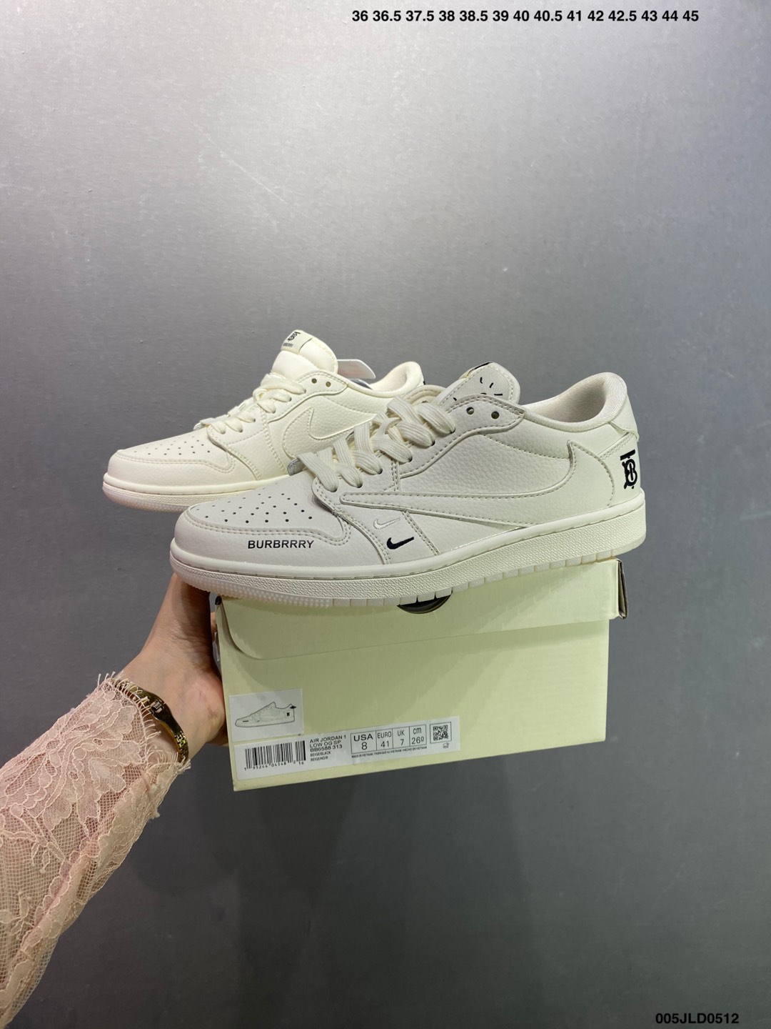 Nike Air Jordan 1 Low Custom-Designed Sneakers: Premium Retro Style 10 i1746983760767 515 0 8