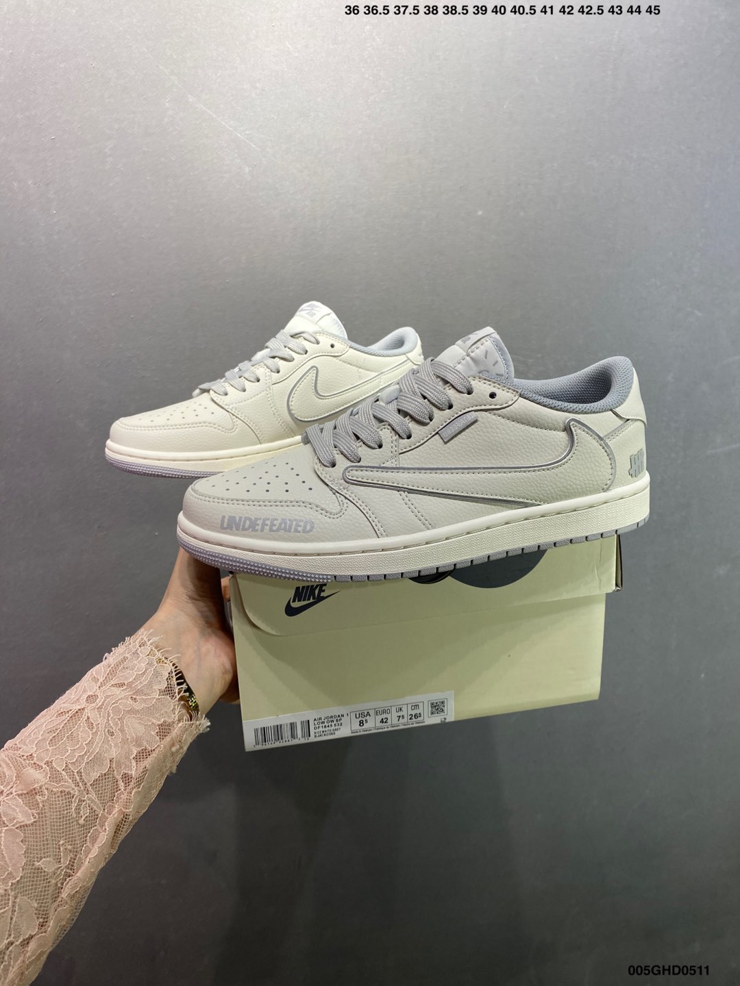 Undefeated x Air Jordan 1 Low: Exclusive Collaboration Sneakers 10 i1746983847908 101 0 8