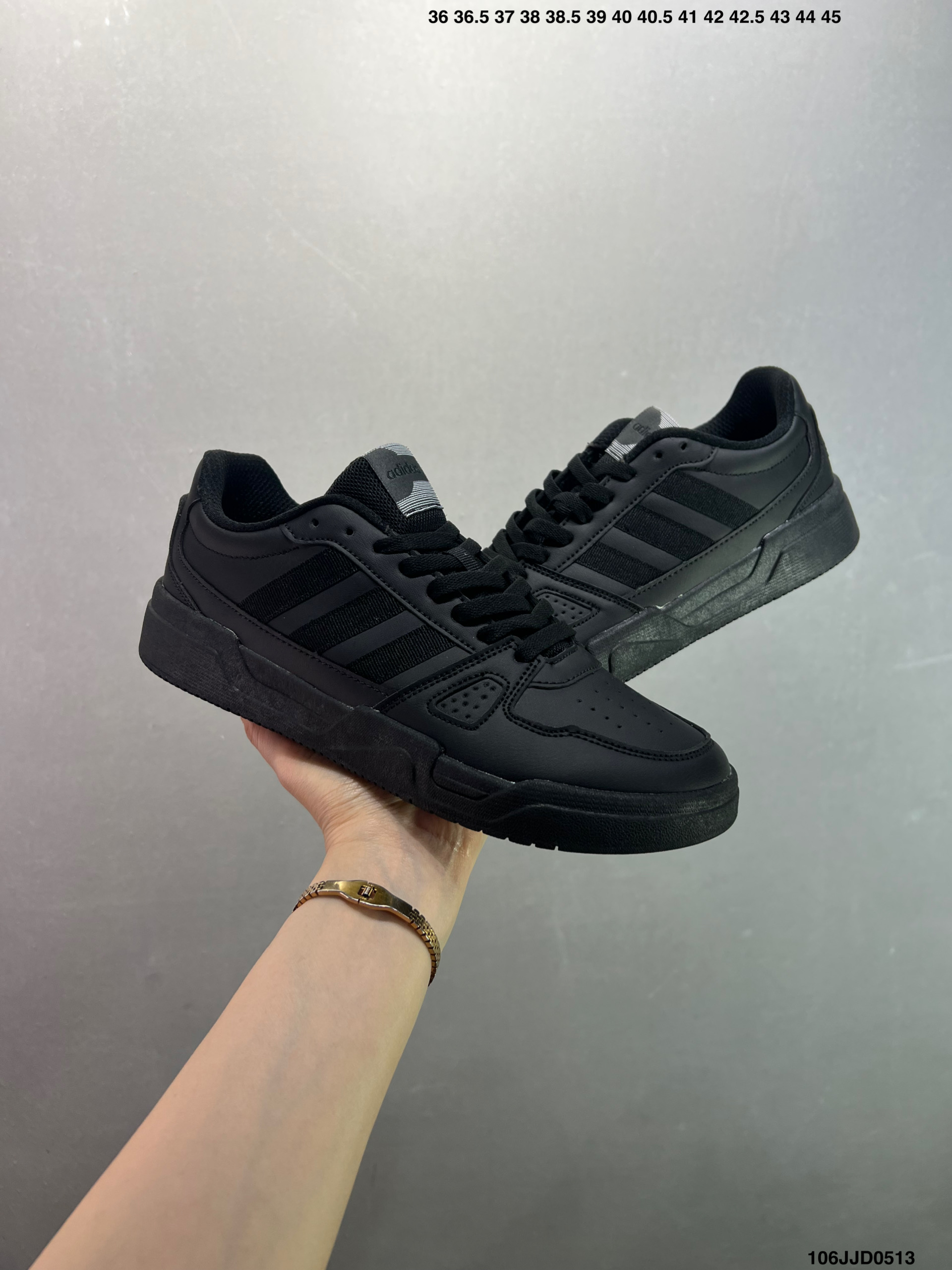 Adidas Lite Baller Retro Low-Top Sneakers - White/Black, Unisex Sizes 9 i1747066863649 2694 0 7