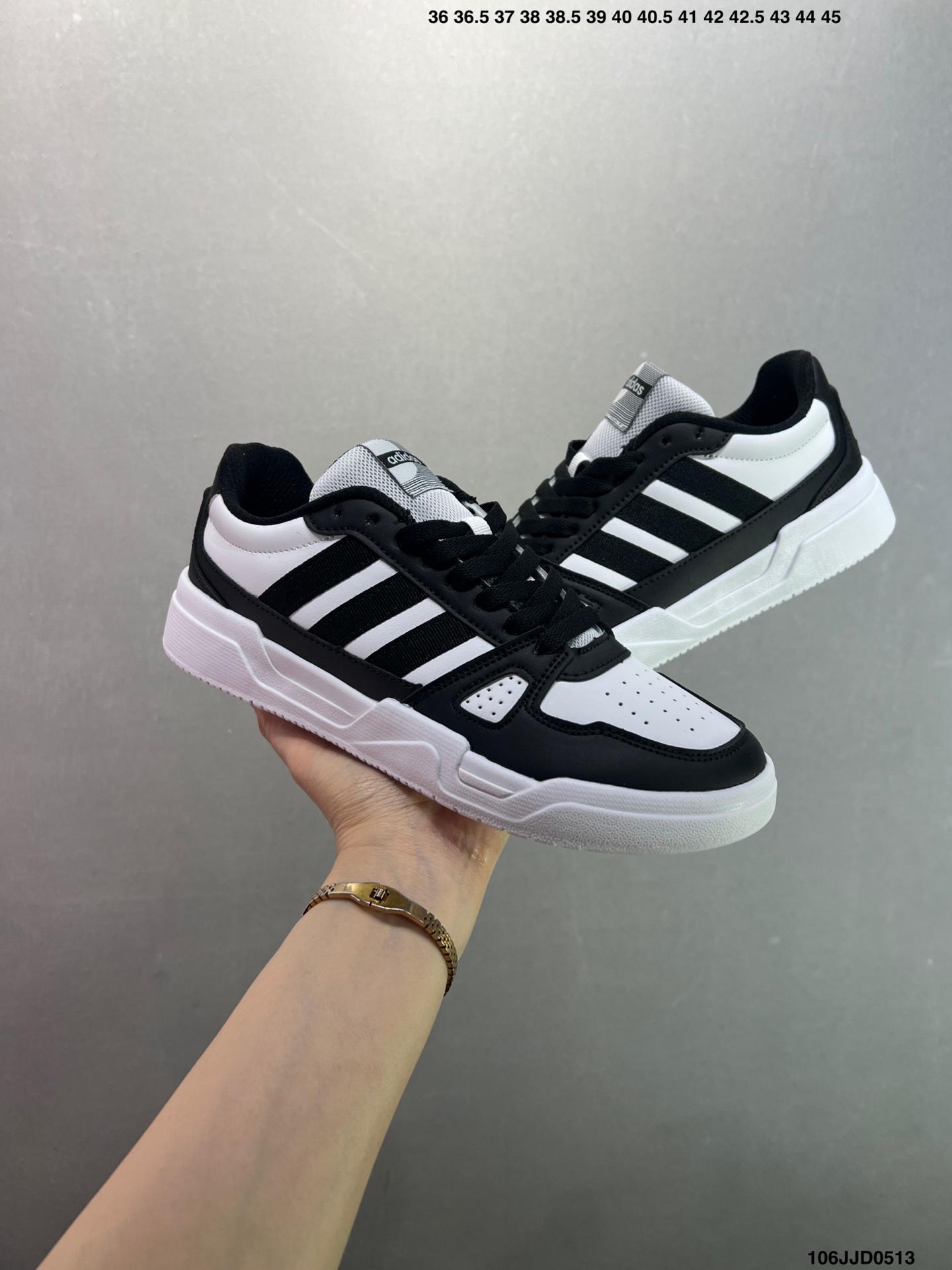 Adidas Lite Baller Retro Low-Top Sneakers - White/Black, Unisex Sizes 6 i1747066892152 5686 0 7