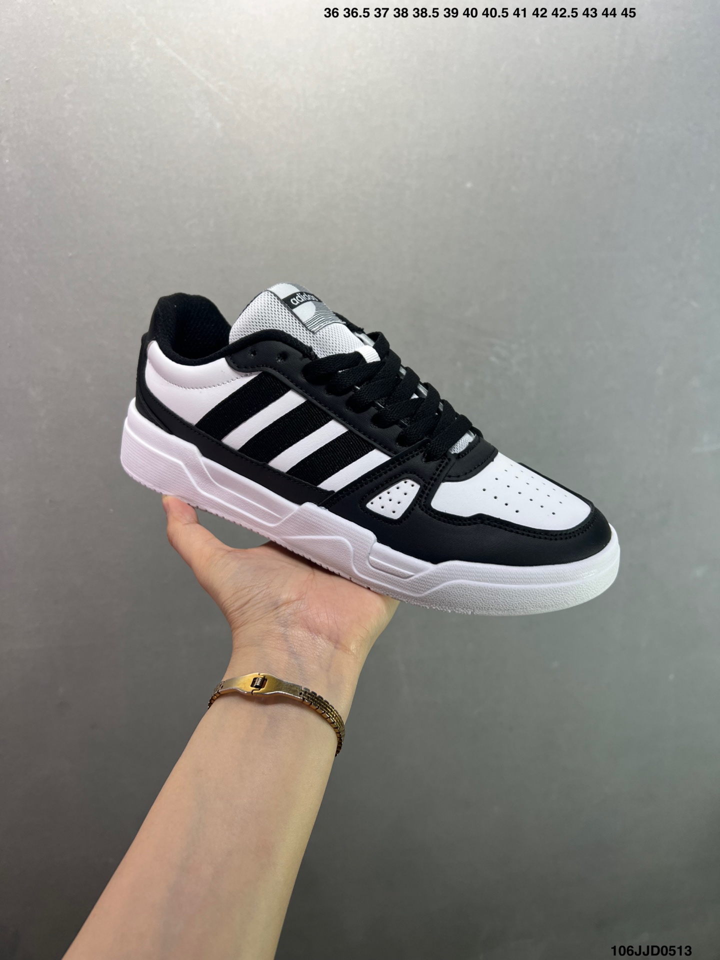 Adidas Lite Baller Retro Low-Top Sneakers - White/Black, Unisex Sizes 5 i1747066892159 5906 0 1