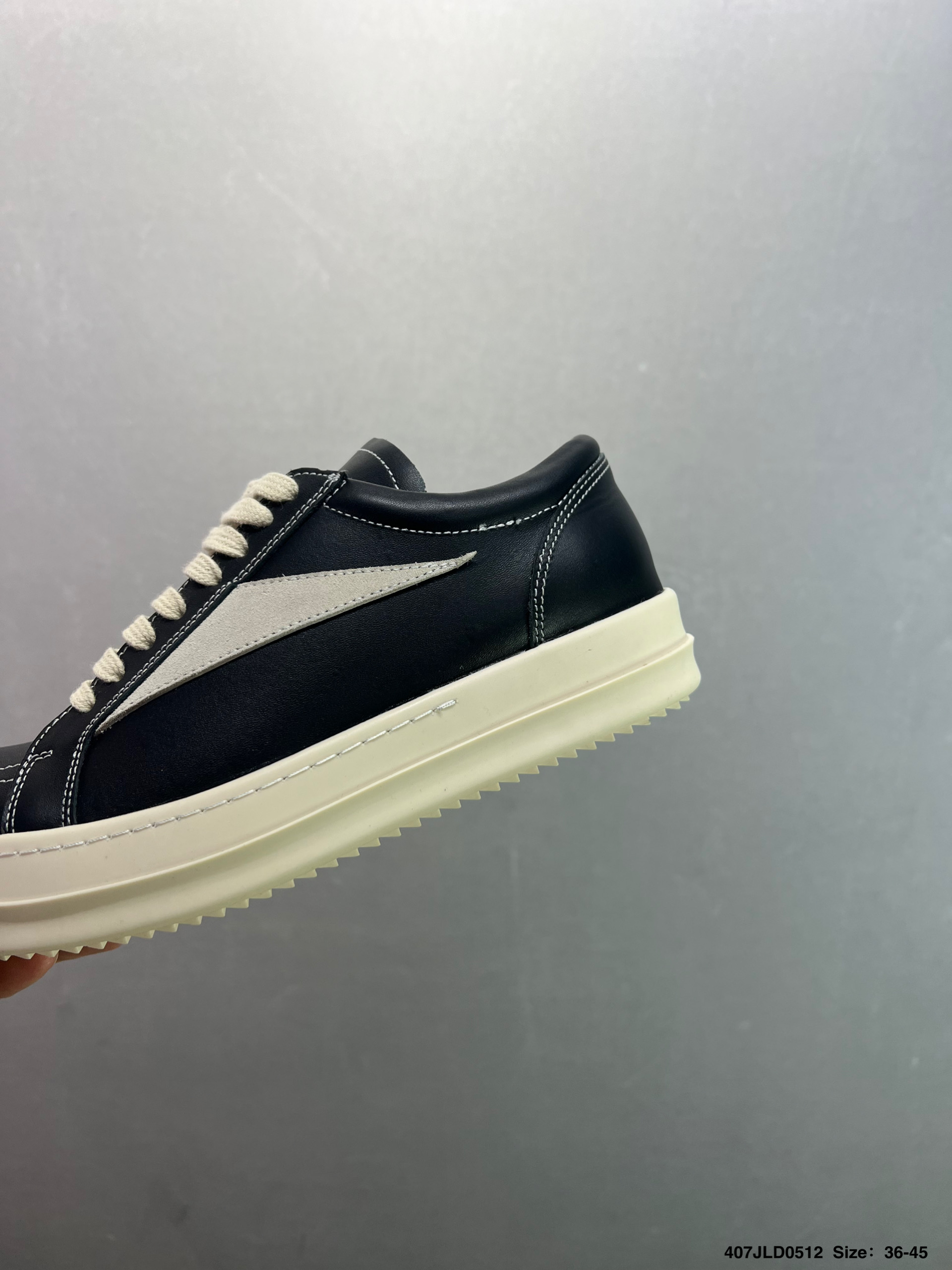 Rick Owens DRKSHDW Brown Suede Low-Top Sneakers with White Accents 7 i1747067575361 3777 0 5