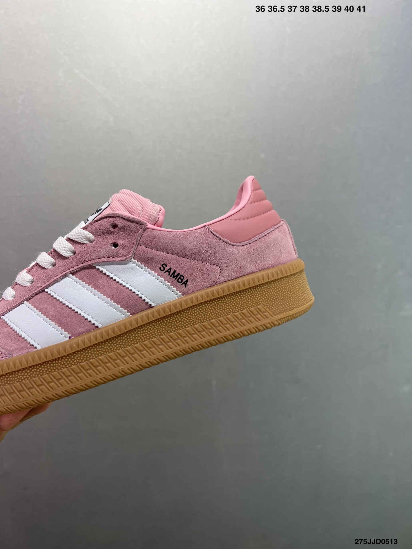 Adidas Originals Samba XLG Low-Top Sneakers in Pink Suede - Iconic Style 7 i1747068362205 7577 0 5
