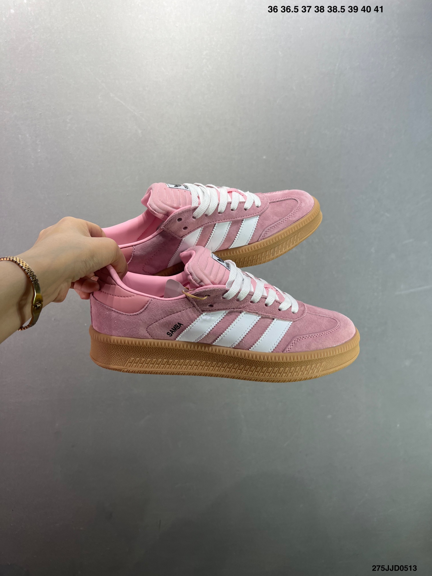 Adidas Originals Samba XLG Low-Top Sneakers in Pink Suede - Iconic Style 10 i1747068364138 5827 0 8