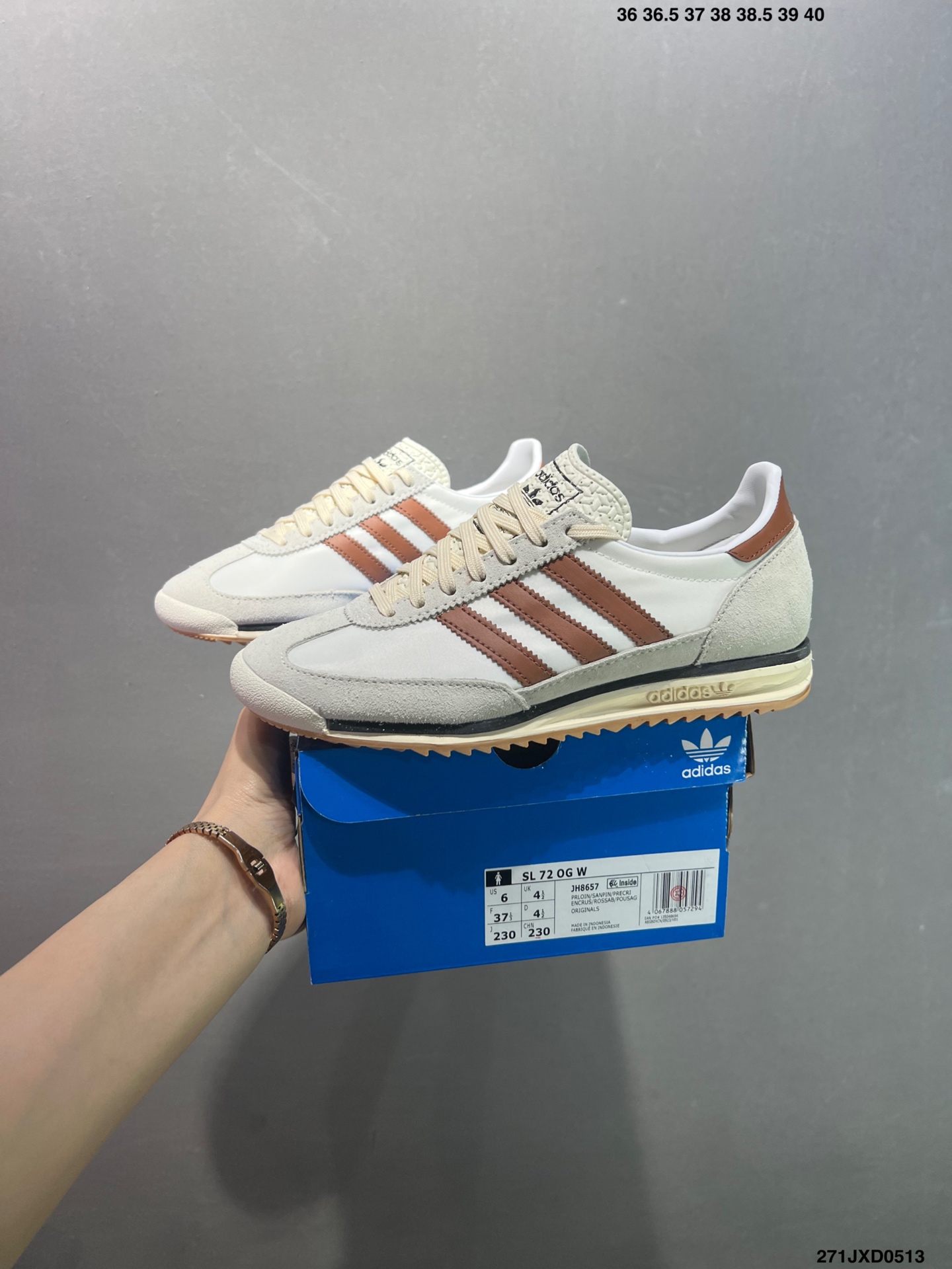 Adidas SL 72 RTN Clover Retro Casual Running Shoes - Style ID1031 10 i1747068402828 4166 0 8