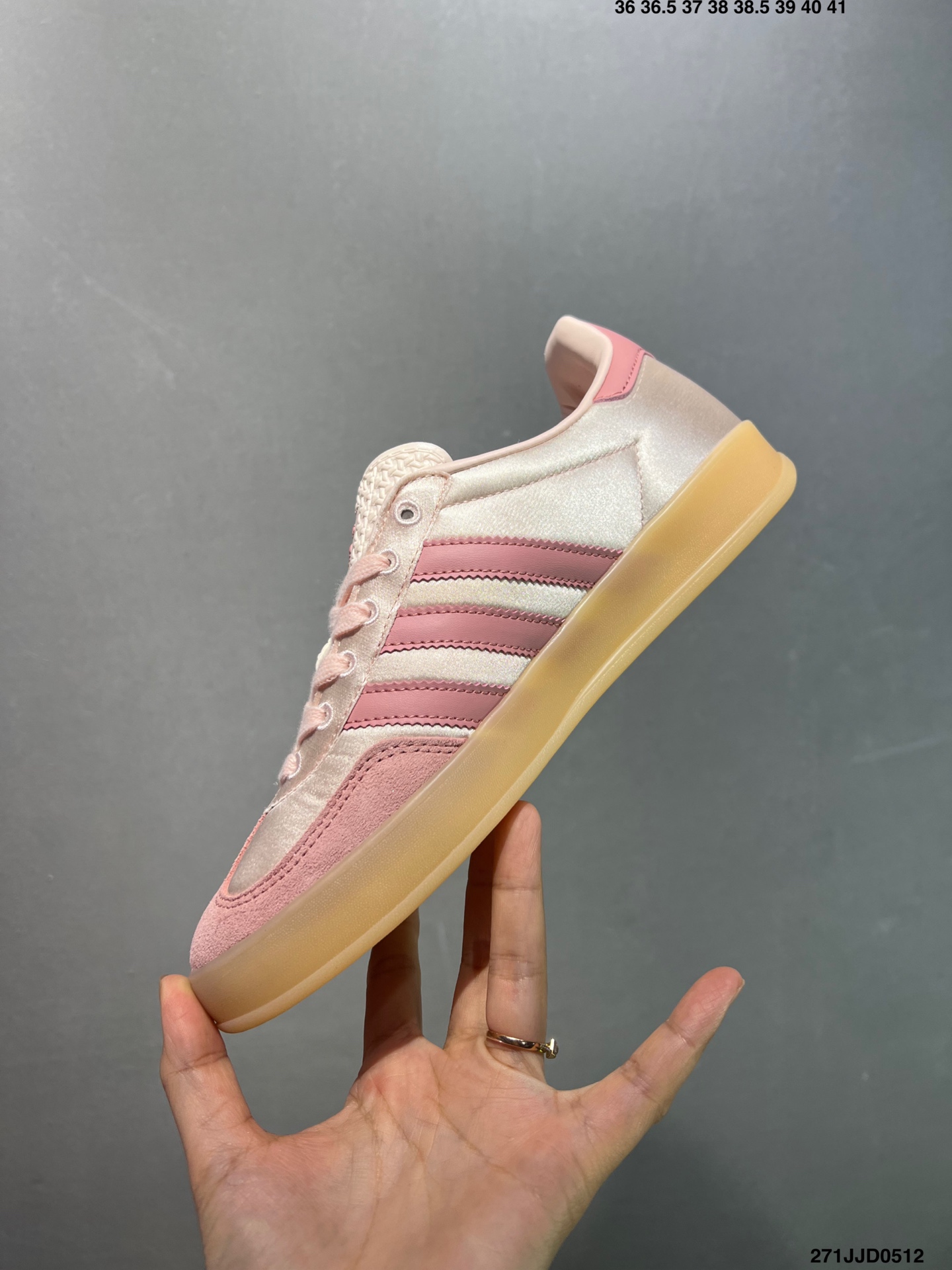 Adidas Gazelle Indoor Trainers - Low Top Retro Casual Sneakers in Pink 4 i1747068554718 3568 0 2