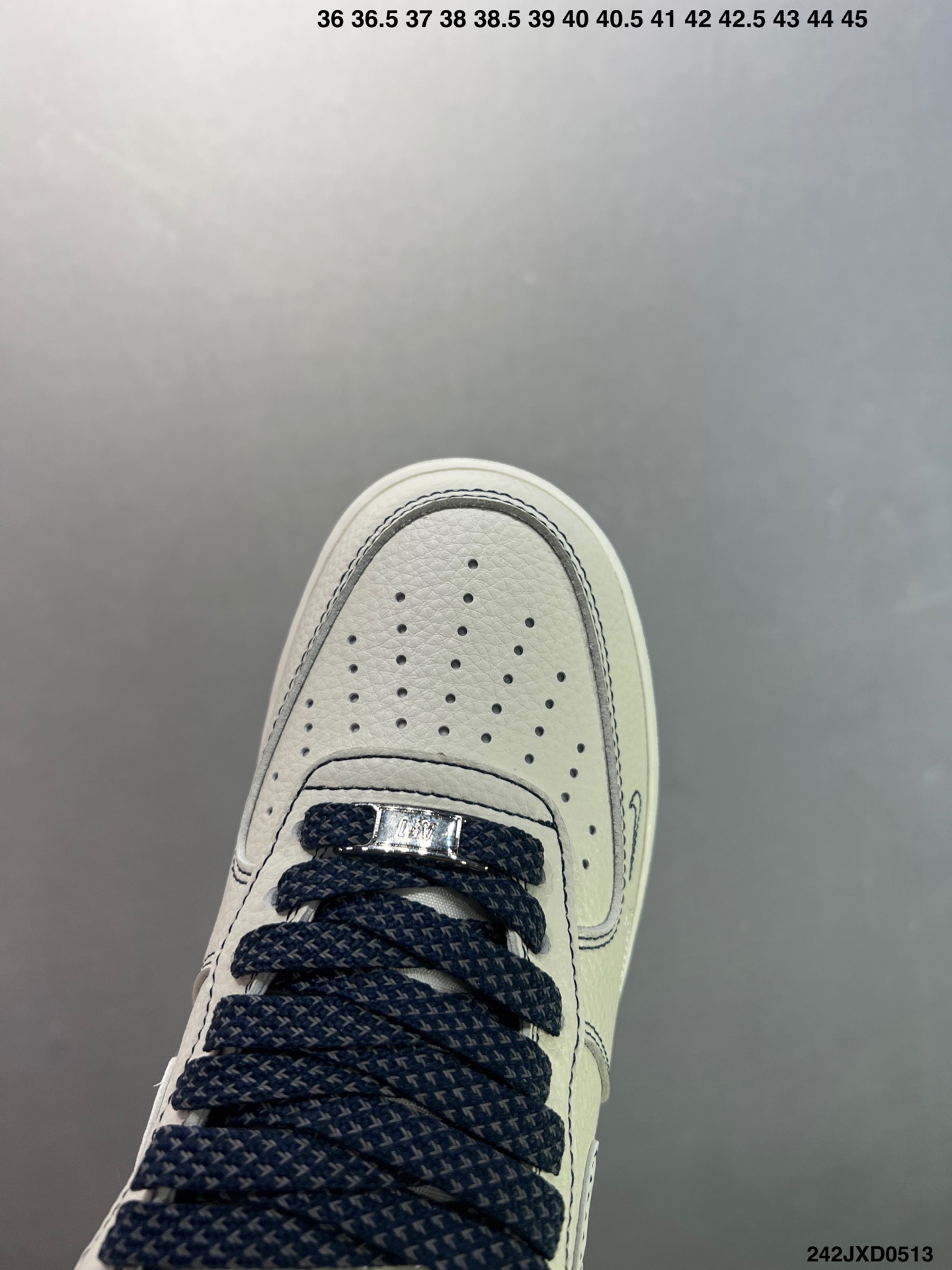 Nike Air Force 1 '07 Low Stussy Collab Sneakers - Cream/Navy, All Sizes 6 i1747070311073 967 0 4