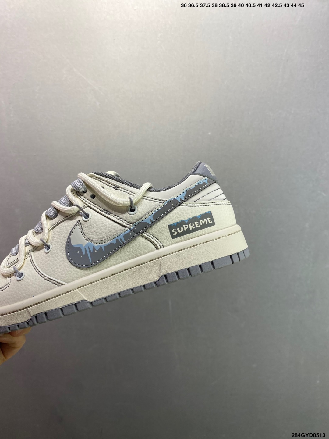 NK Dunk Low Retro Custom Casual Sneakers - Supreme Edition, Cream White 7 i1747070790837 2051 0 5