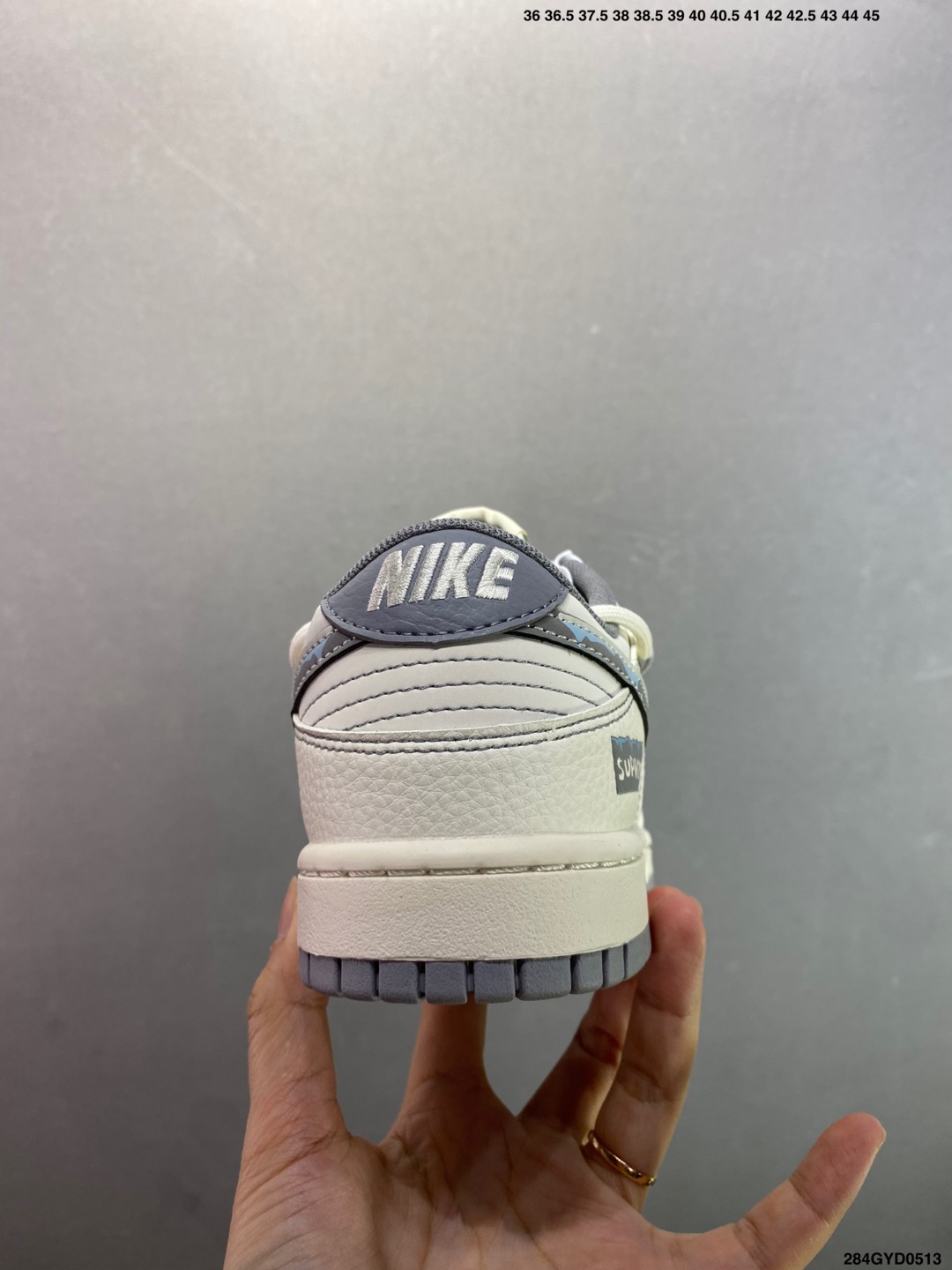 NK Dunk Low Retro Custom Casual Sneakers - Supreme Edition, Cream White 5 i1747070790966 2892 0 3