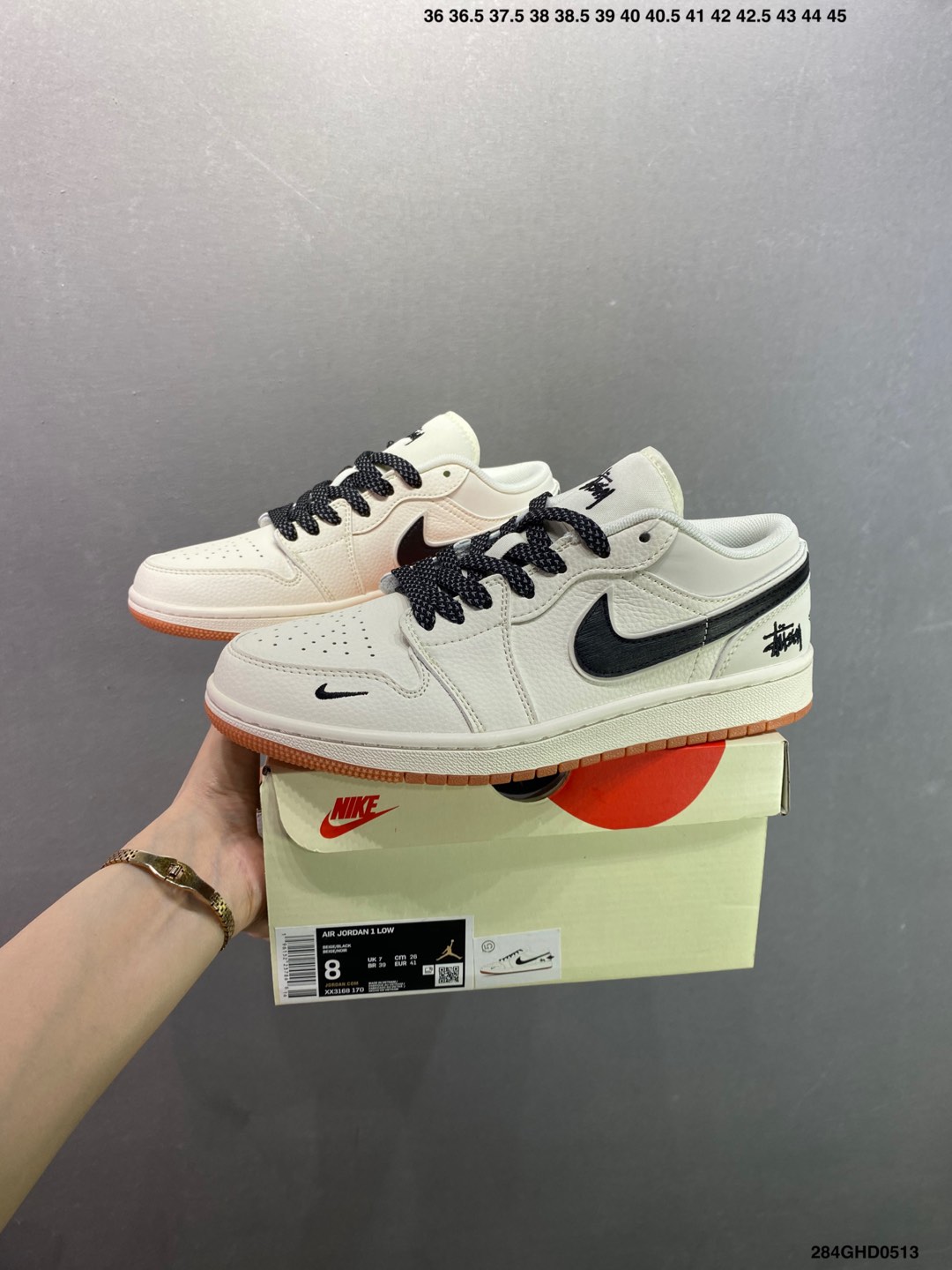 Air Jordan 1 Low Stussy Collab Custom Sneaker - Premium Quality 10 i1747070843137 4210 0 8