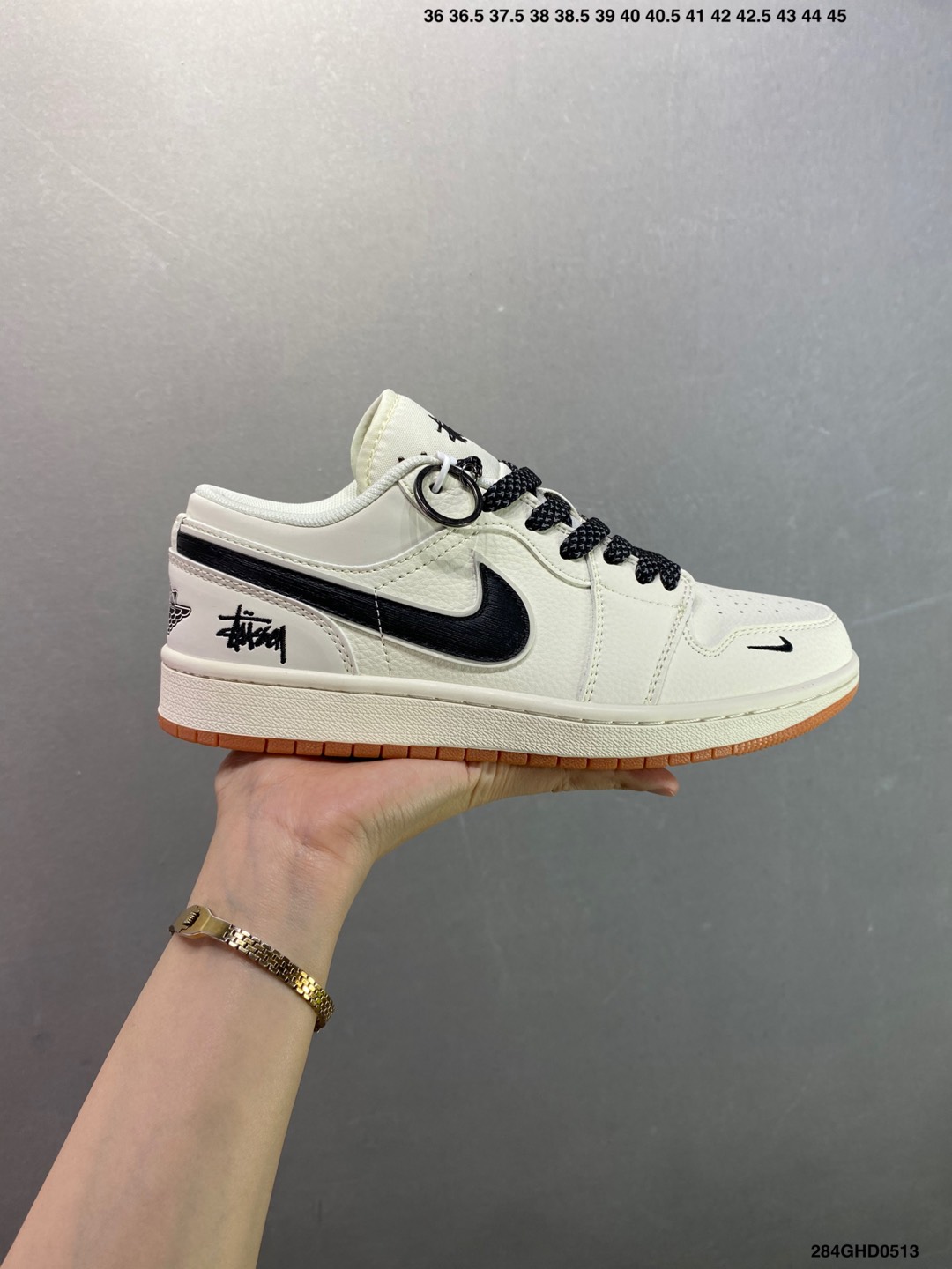 Air Jordan 1 Low Stussy Collab Custom Sneaker - Premium Quality 2 i1747070843462 2446 0 0
