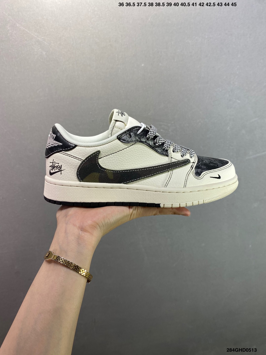Nike Air Jordan 1 Low Custom Sneakers - Premium Leather, Retro Style 2 i1747070890324 2211 0 0