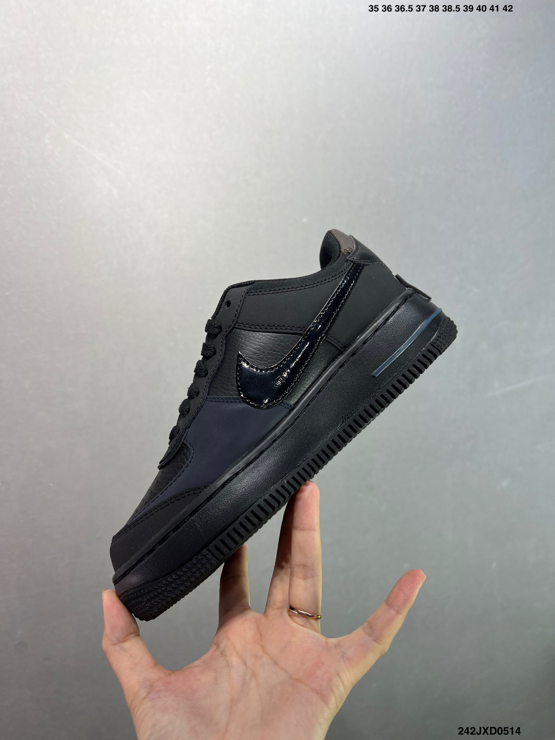 Nike Air Force 1 Shadow: Deconstructed Black Low-Top Sneakers 4 i1747148974012 9895 0 2