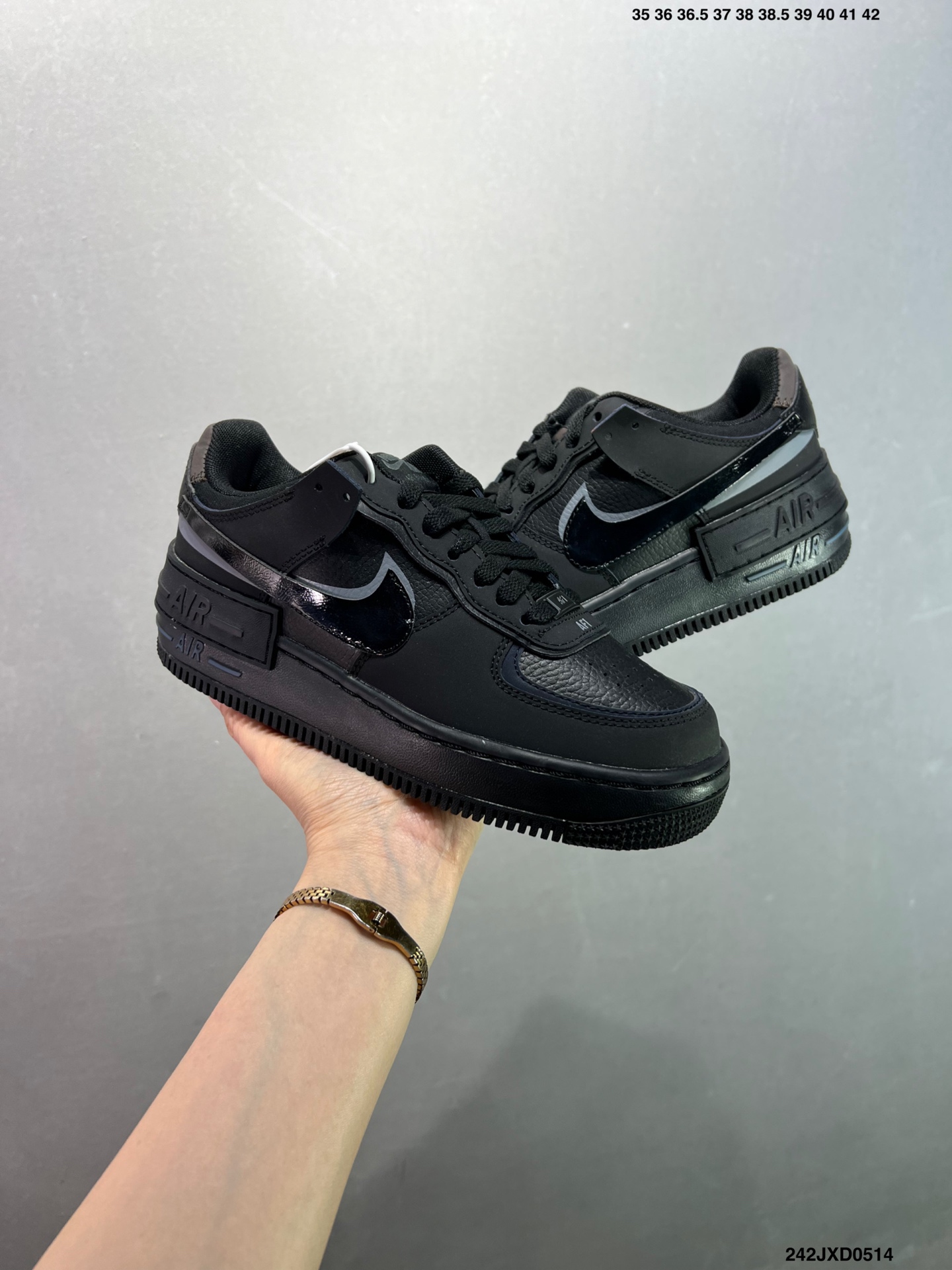 Nike Air Force 1 Shadow AF1 Black Sneakers CU3012-164 2 i1747148974304 179 0 7