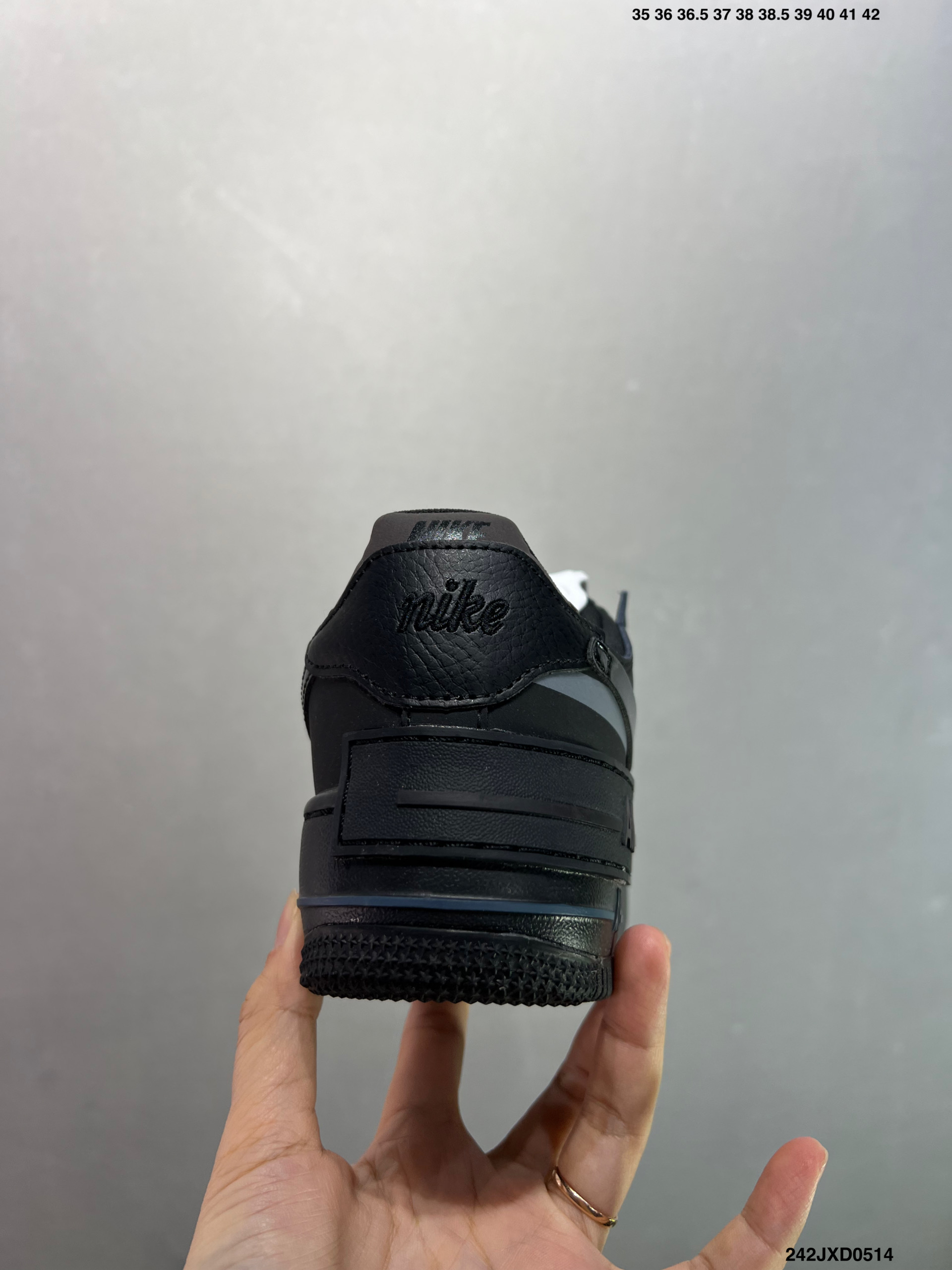 Nike Air Force 1 Shadow: Deconstructed Black Low-Top Sneakers 5 i1747148976232 6756 0 3