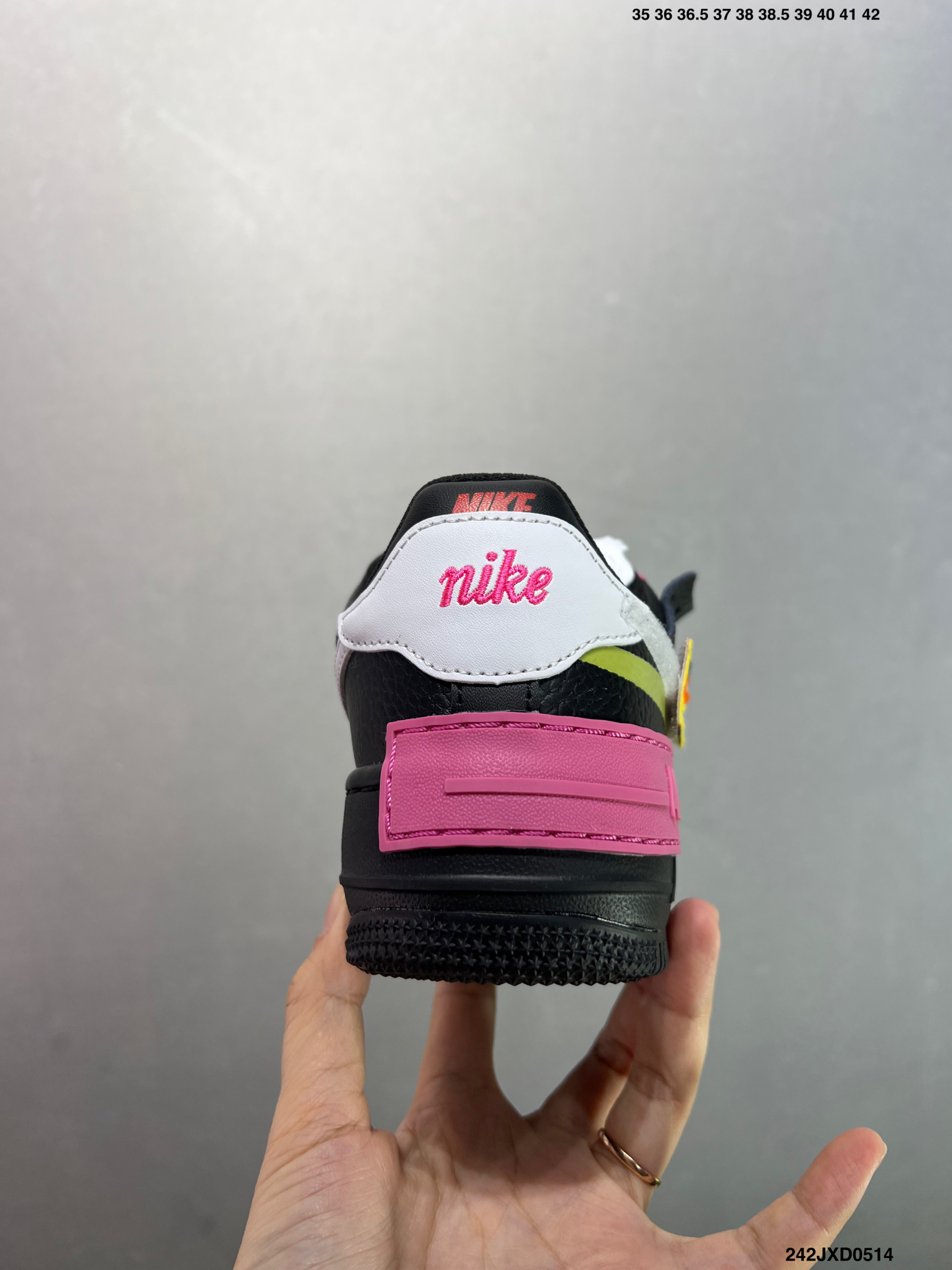 Nike Air Force 1 Shadow AF1 Deconstructed Low-Top Sneakers - Black/Multi 5 i1747149051623 7449 0 3