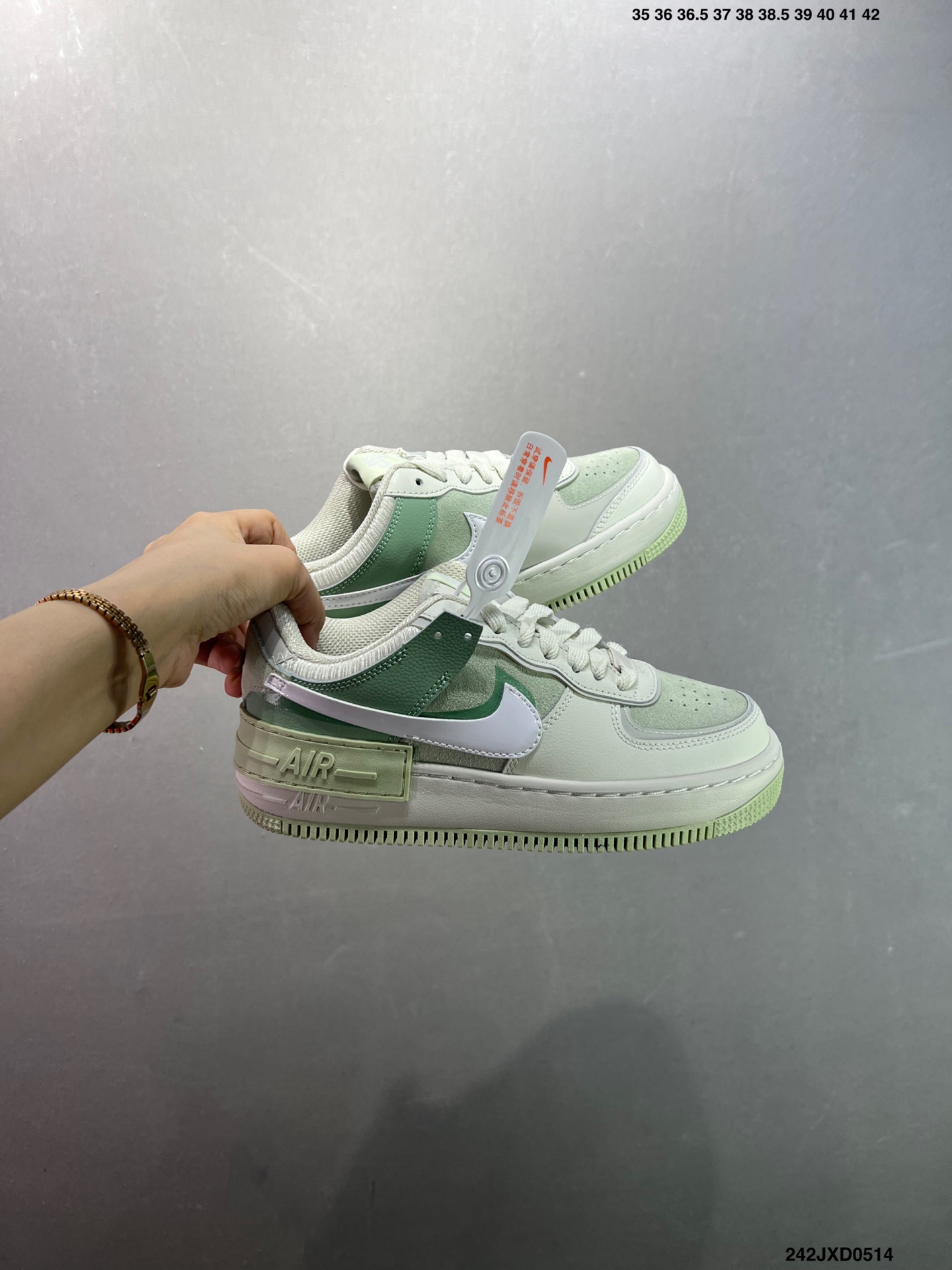 Nike Air Force 1 Shadow Macaron Green: Deconstructed, Lightweight Sneakers 10 i1747149077202 5634 0 8
