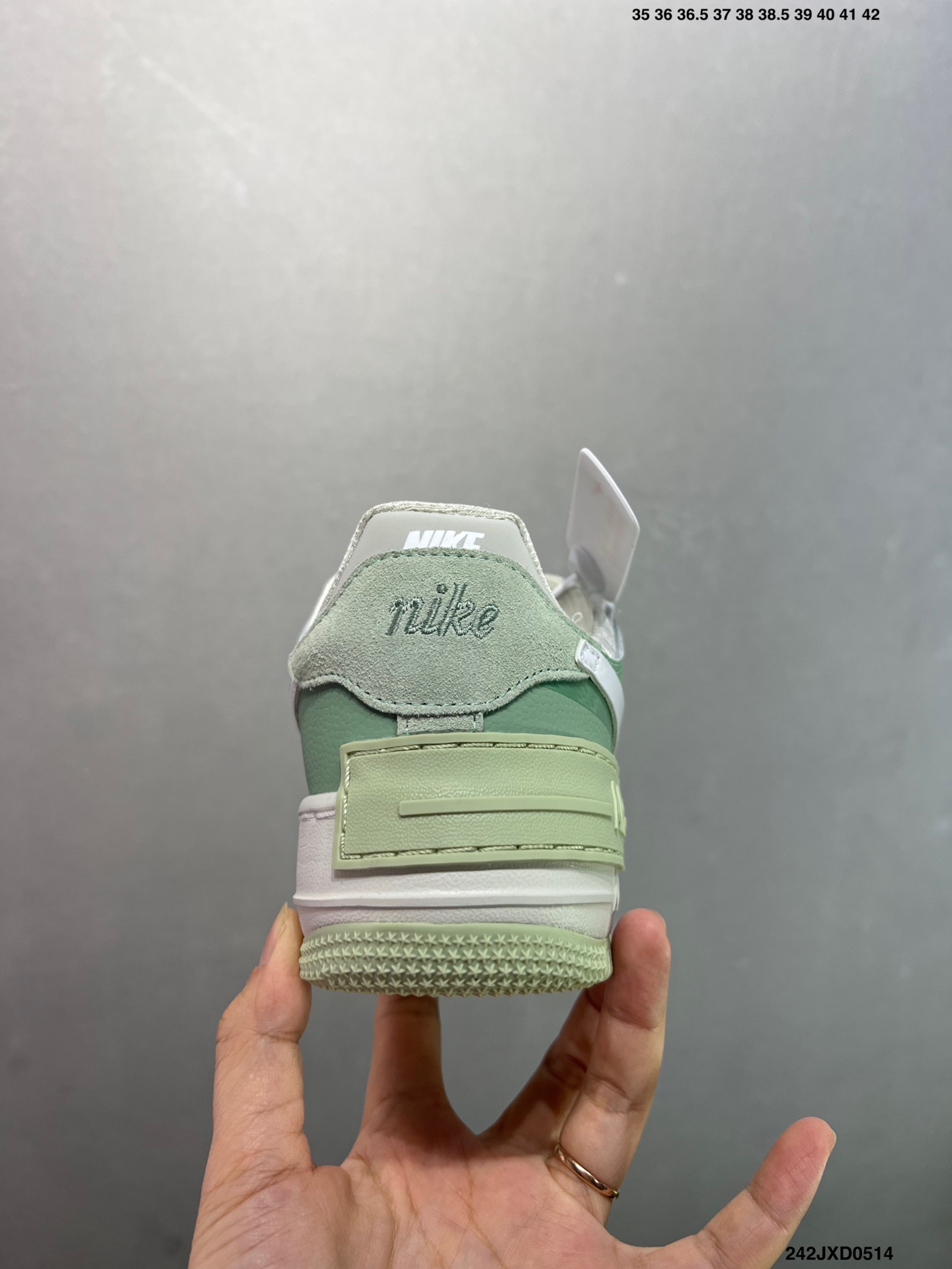 Nike Air Force 1 Shadow Macaron Green: Deconstructed, Lightweight Sneakers 5 i1747149077710 2746 0 3