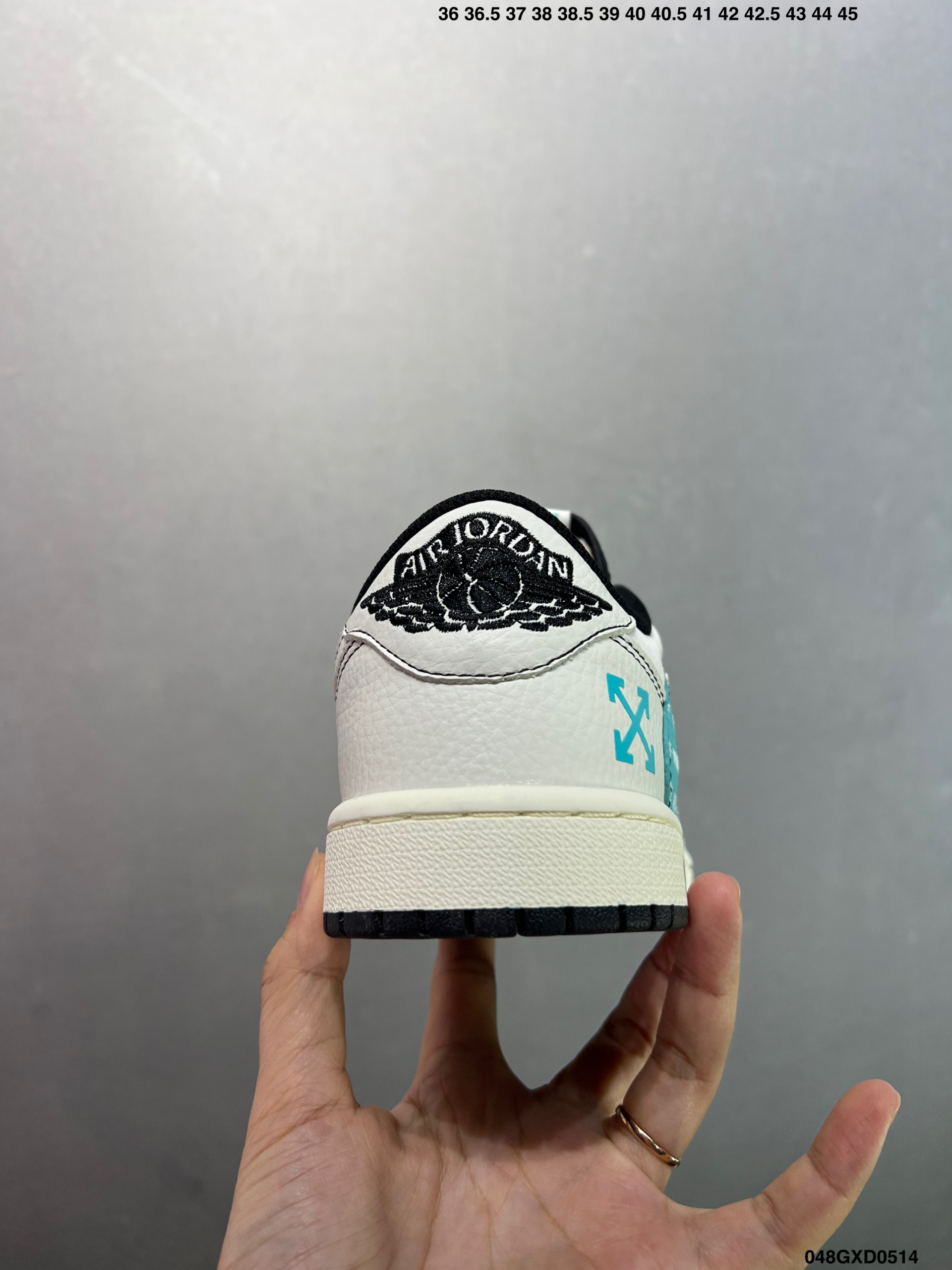 Nike Air Jordan 1 Low Custom Off-White Edition Sneakers 5 i1747151304795 4668 0 3