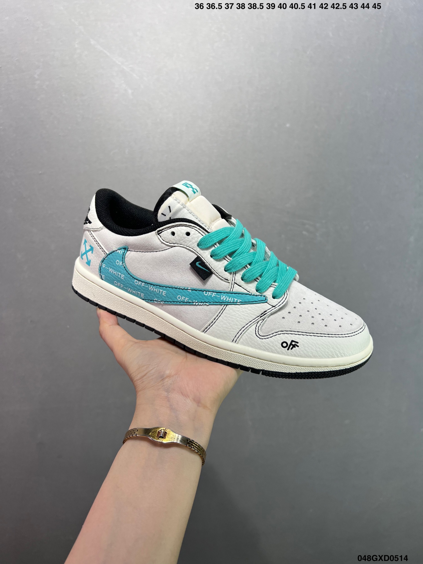 Nike Air Jordan 1 Low Custom Off-White Edition Sneakers 3 i1747151307024 4738 0 1