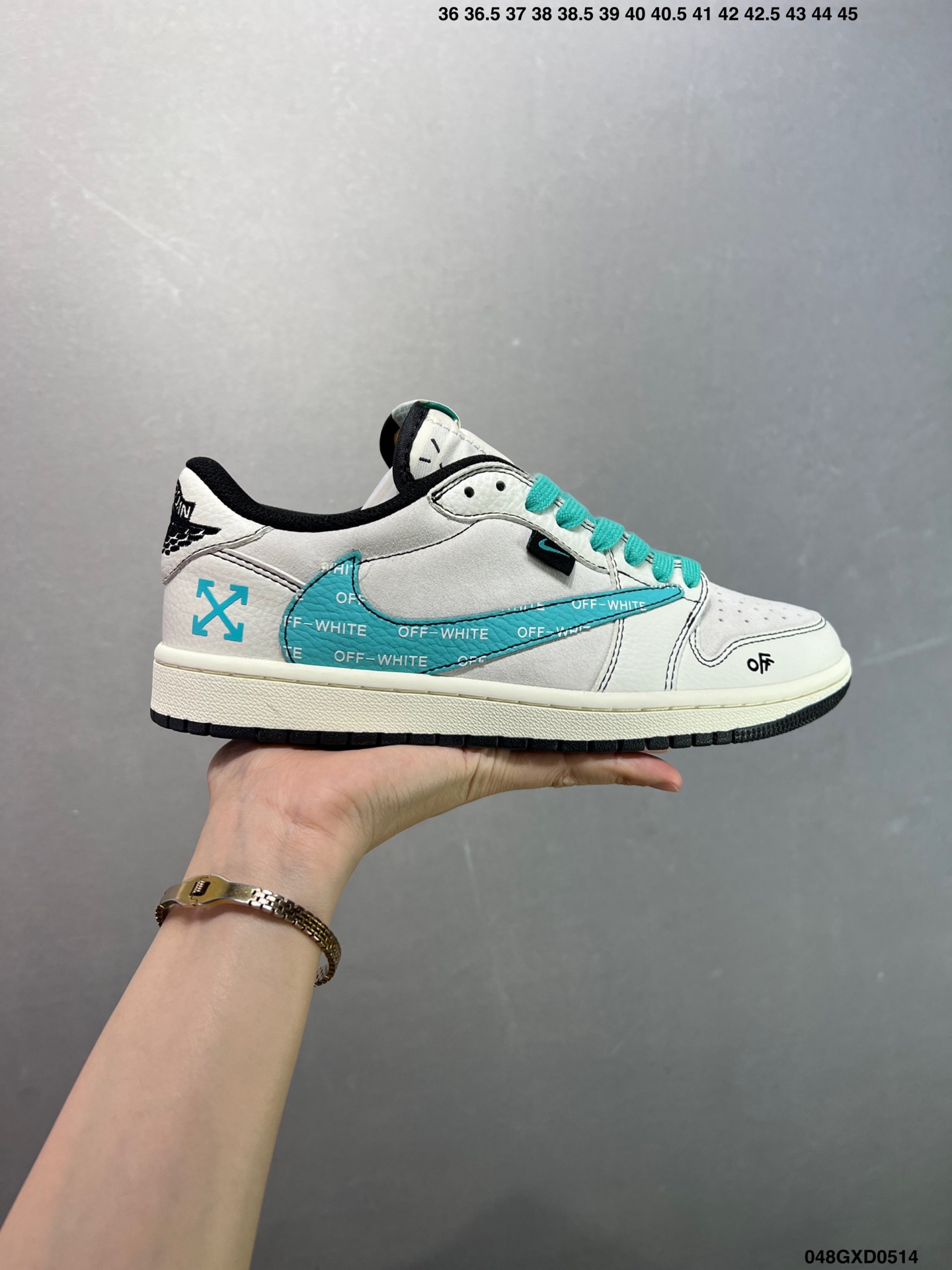 Nike Air Jordan 1 Low Custom Off-White Edition Sneakers 2 i1747151307072 7983 0 0