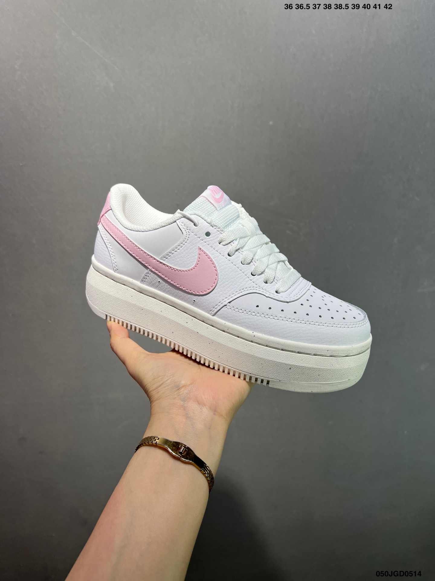 Nike Court Vision Alta LTR White Pink Retro Casual Platform Shoes DZ5394-102 3 i1747151541603 1692 0 1