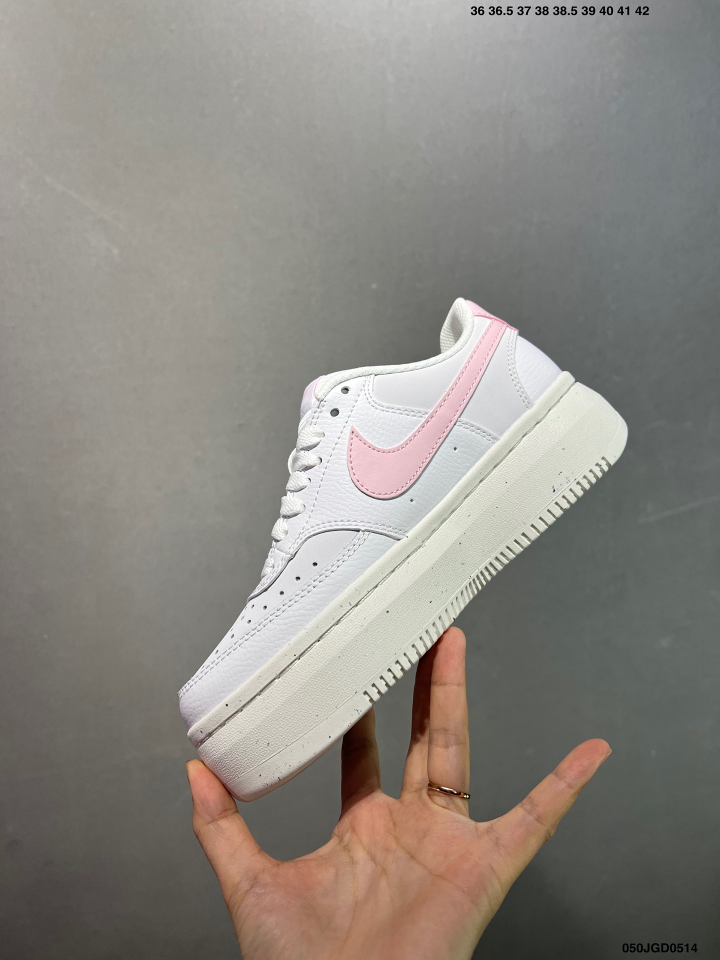 Nike Court Vision Alta LTR White Pink Retro Casual Platform Shoes DZ5394-102 4 i1747151541611 5036 0 2