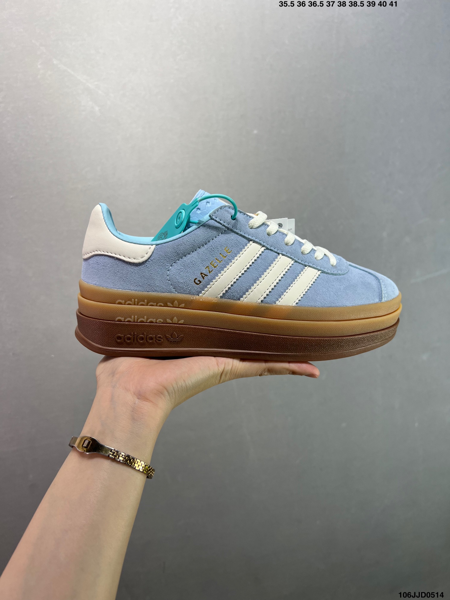 Adidas Originals Gazelle Bold Women's Casual Low-Top Platform Sneakers 2 i1747152262722 3674 0 0